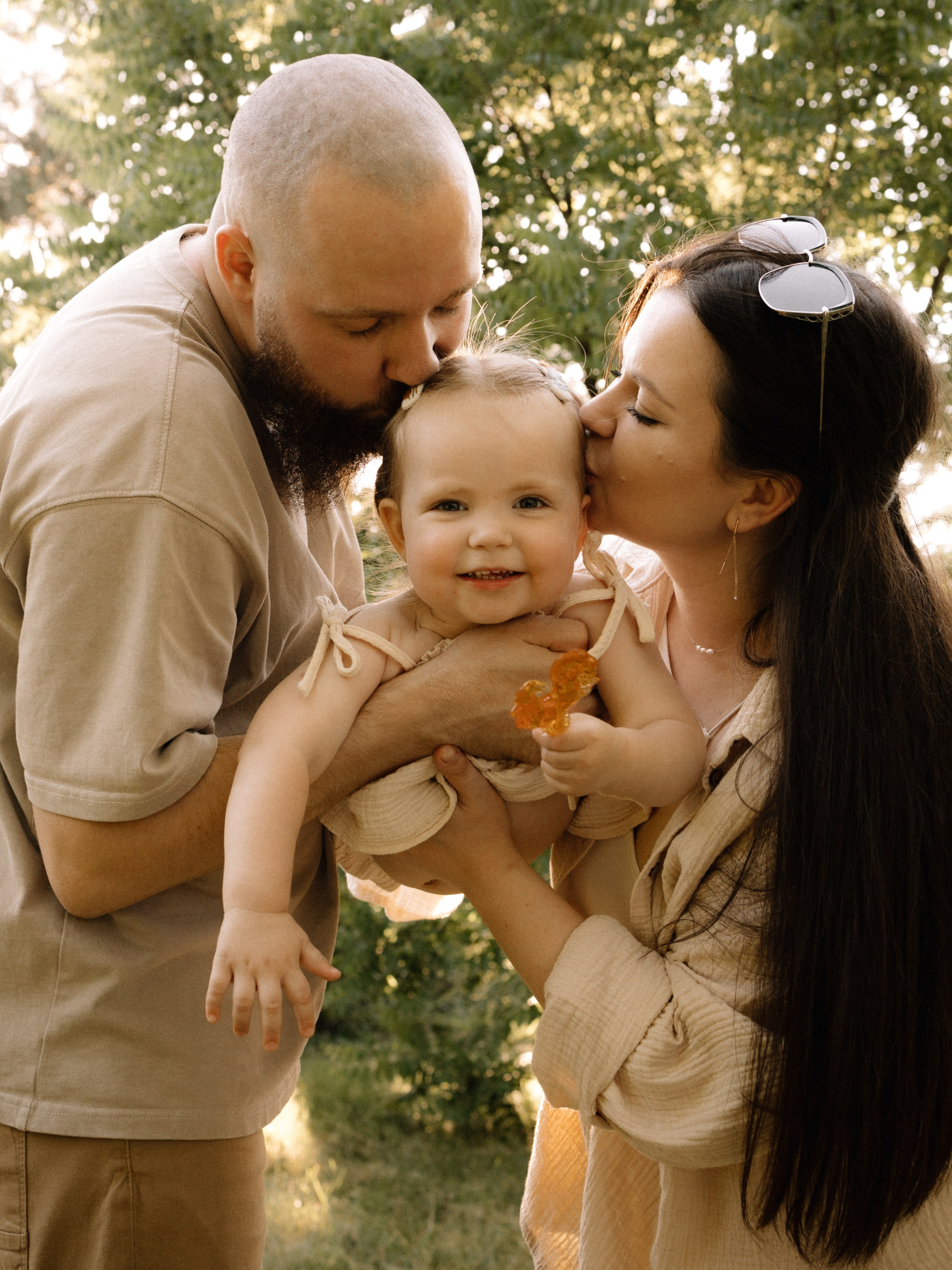 К двум годам Машули — дендрарий. Семейный фотограф в Краснодаре Храмова Анна