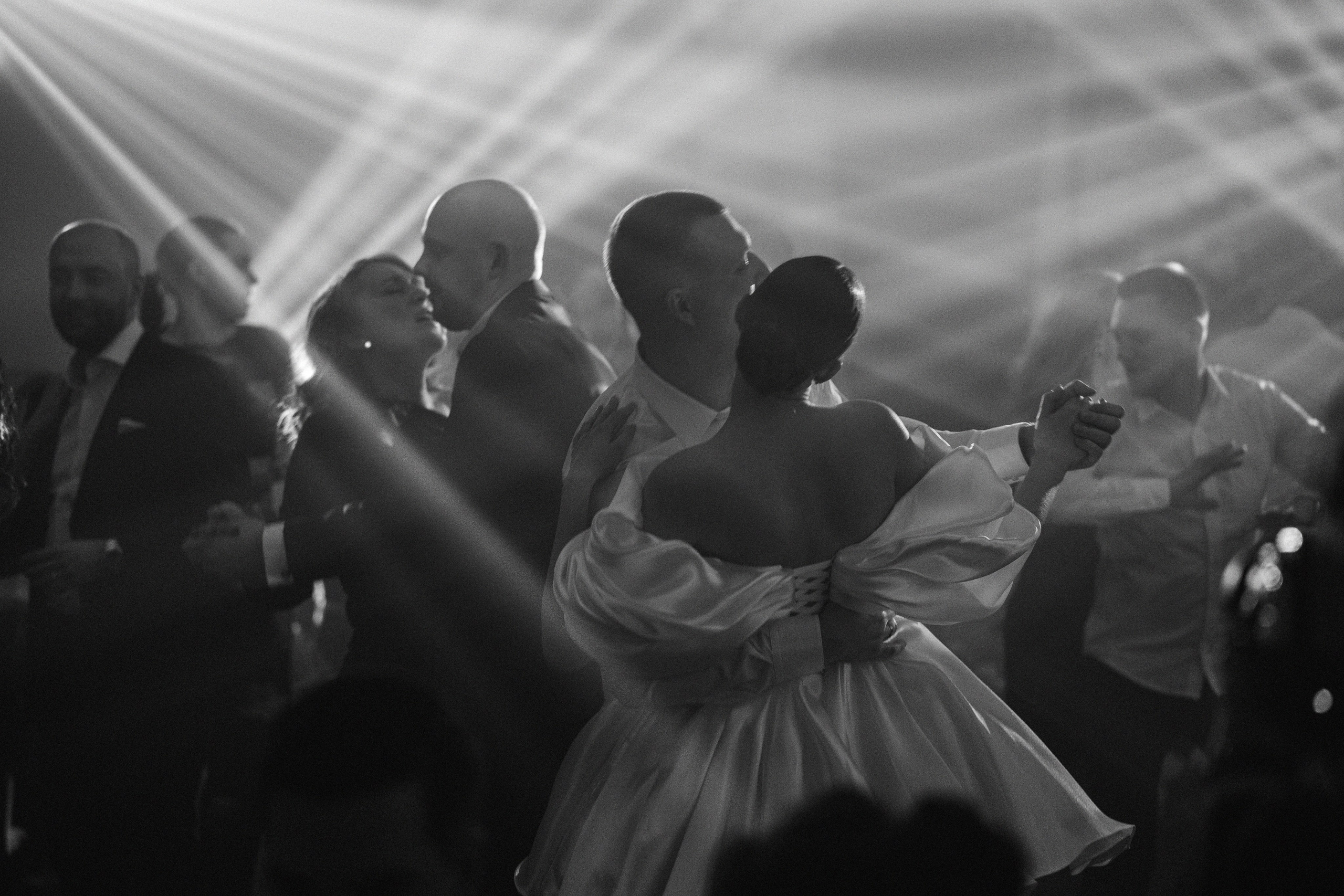 Свадебный банкет на вилле Политика. Свадебный фотограф Москва