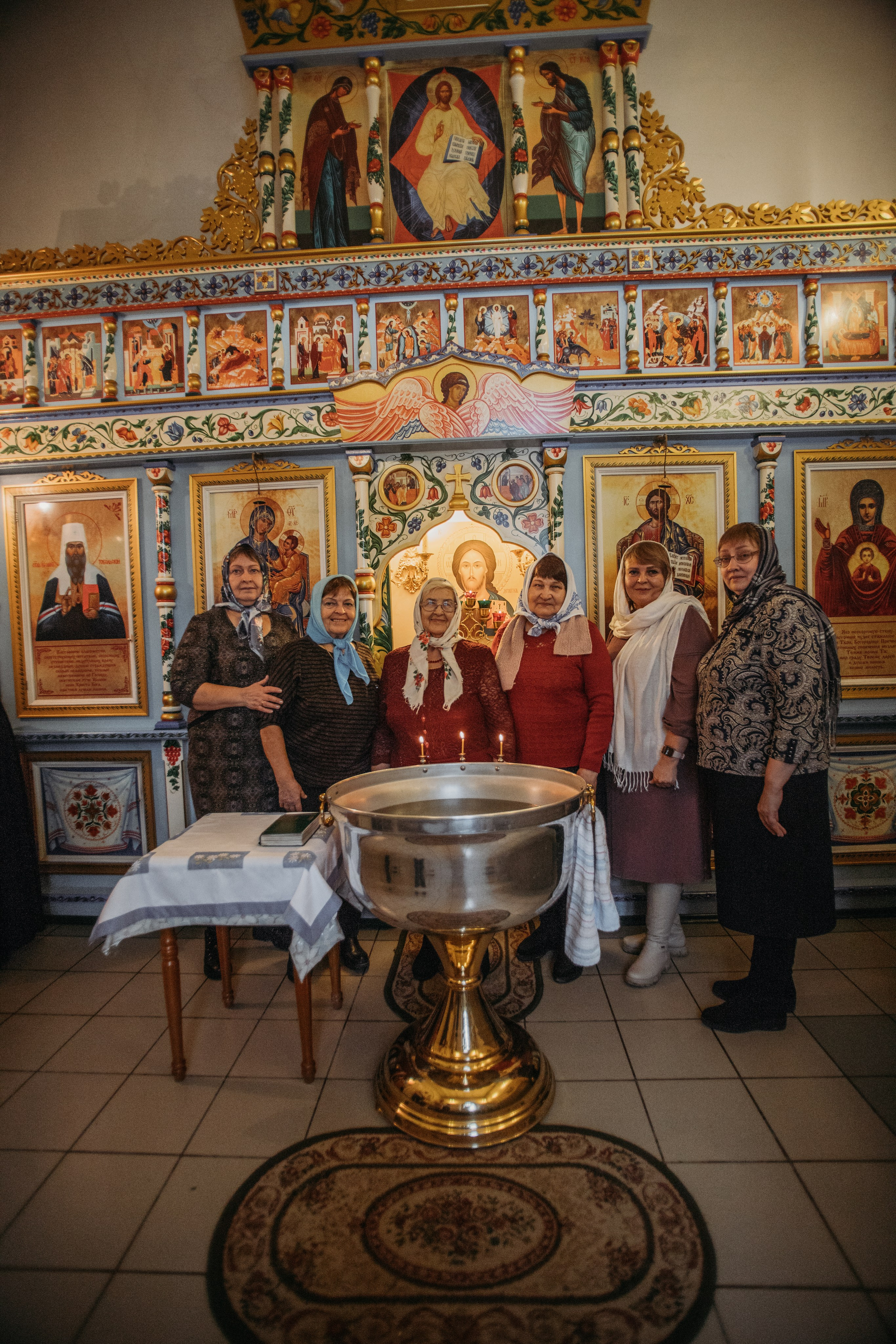 Крещение Аглаи. Венера Гайн. Репортажный фотограф  Тюмень. Обучение фотографии с 0