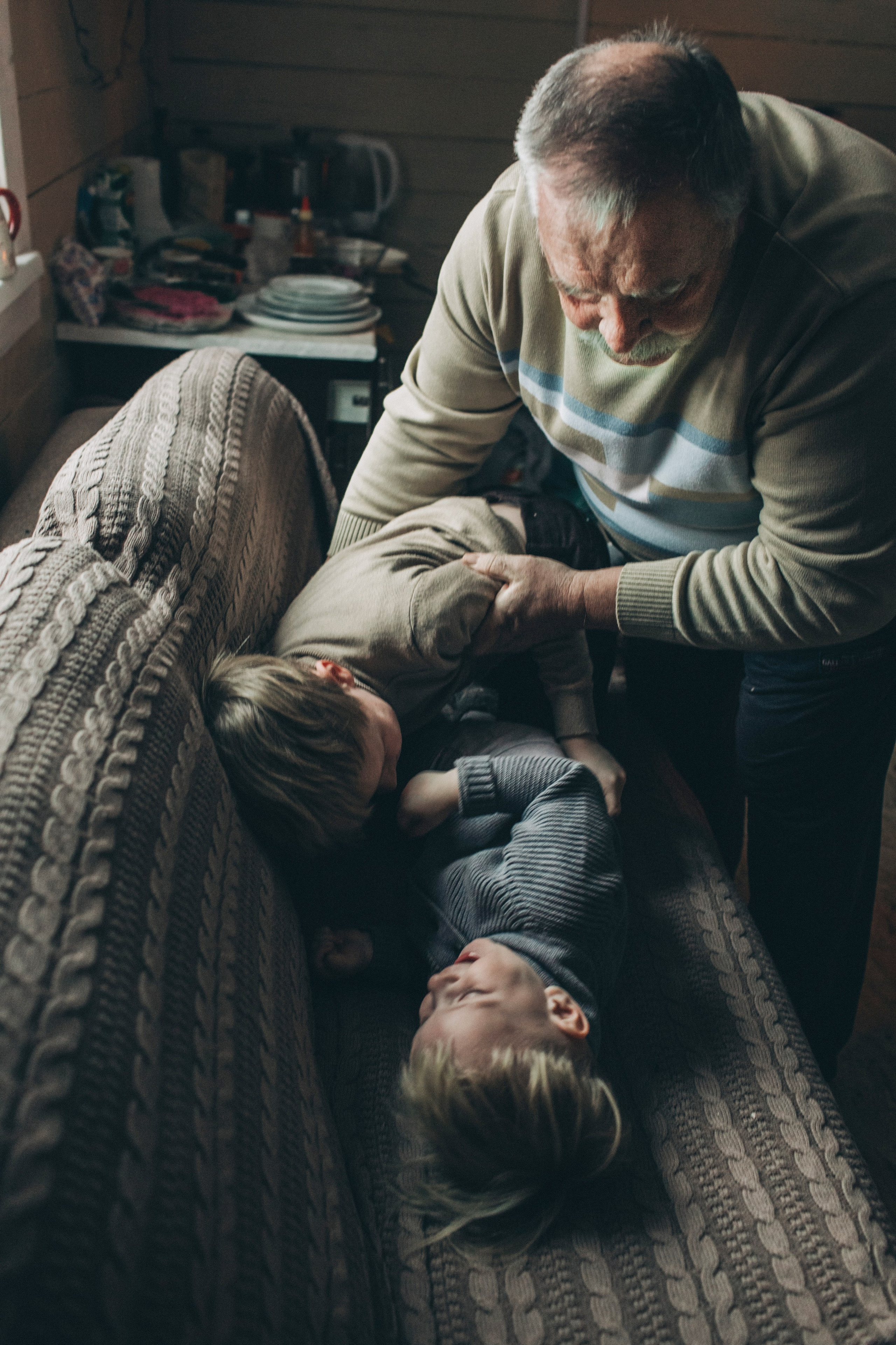 Женечка с семьей. Дачная история. Семейный фотограф Томск