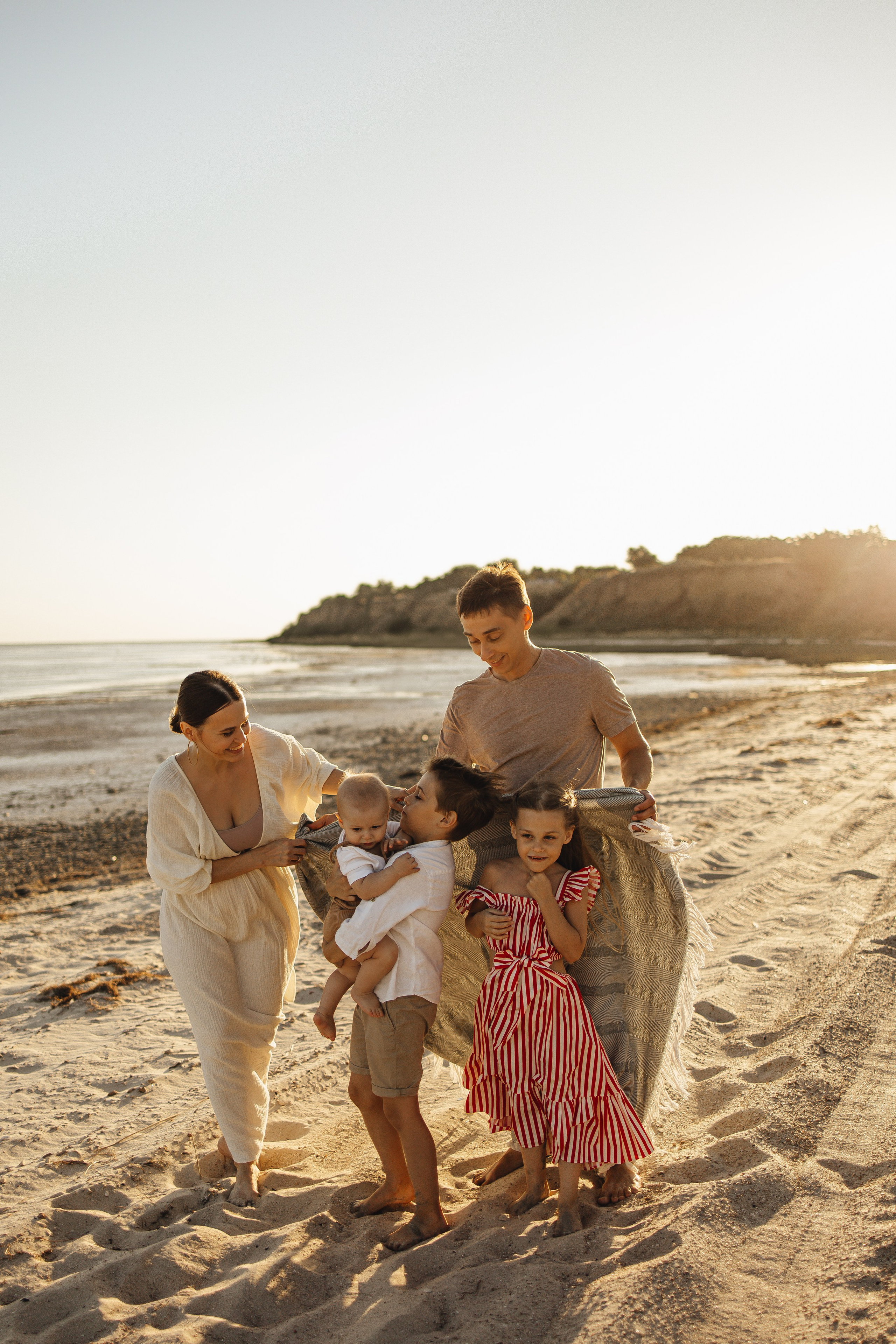 Летняя история на берегу. Семейный и детский фотограф, таганрог, ростов-на-дону