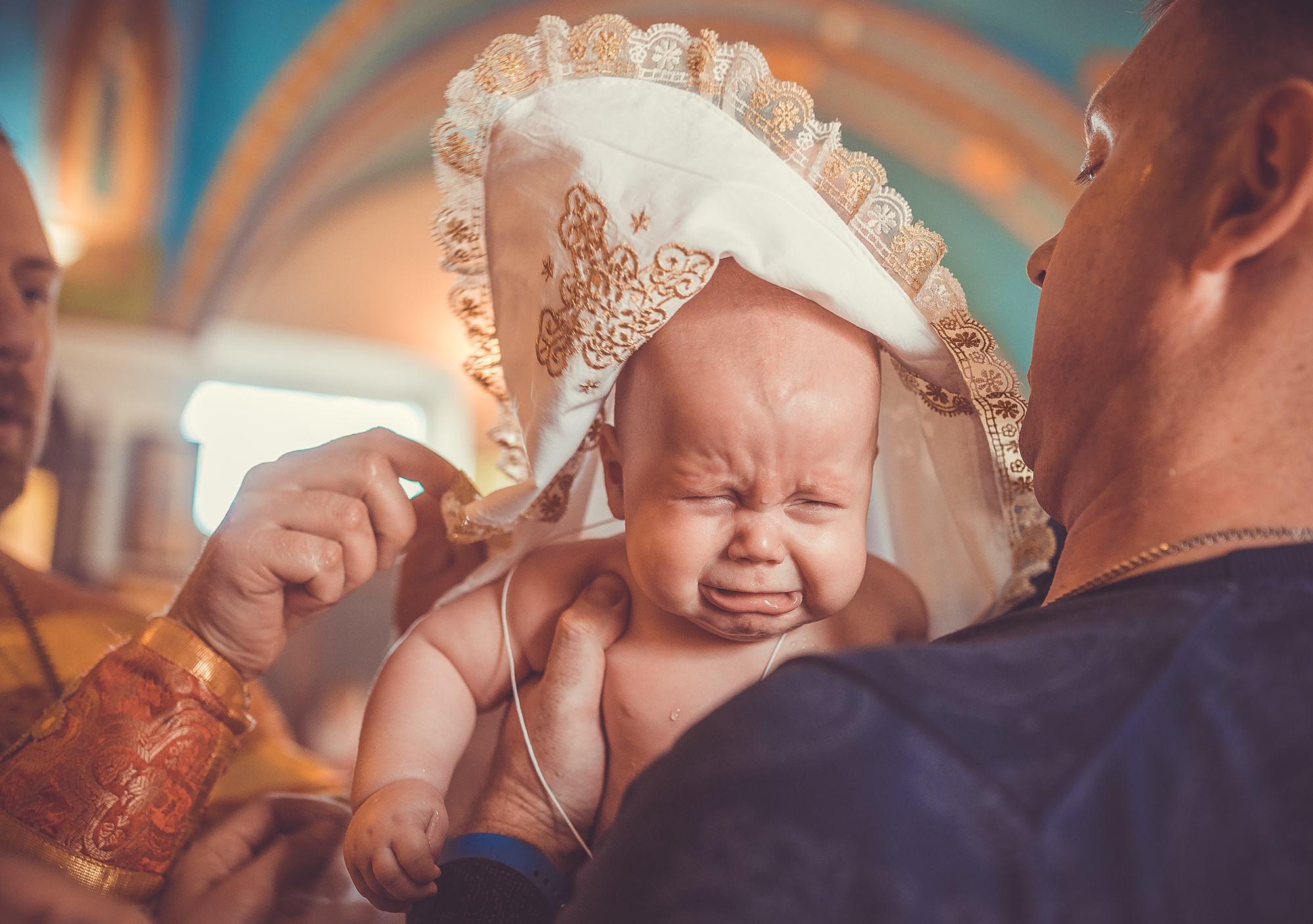 Крещение. Семейный и детский фотограф и видеограф в Санкт-Петербурге Веденина Юл