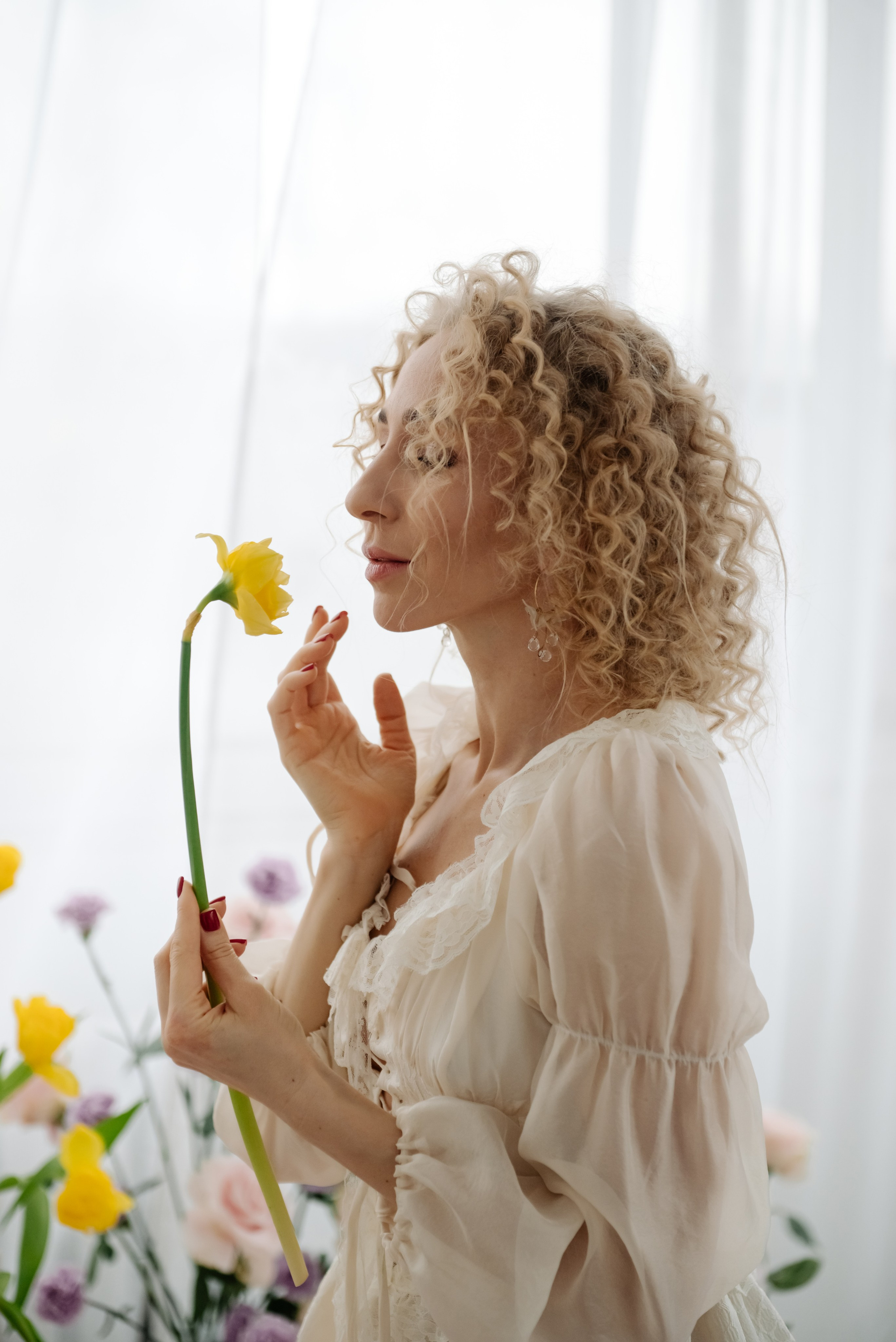 Индивидуальная. Цветочное настроение. Свадебный и сеейный фотограф в Санкт-Петербурге Елена Худякова