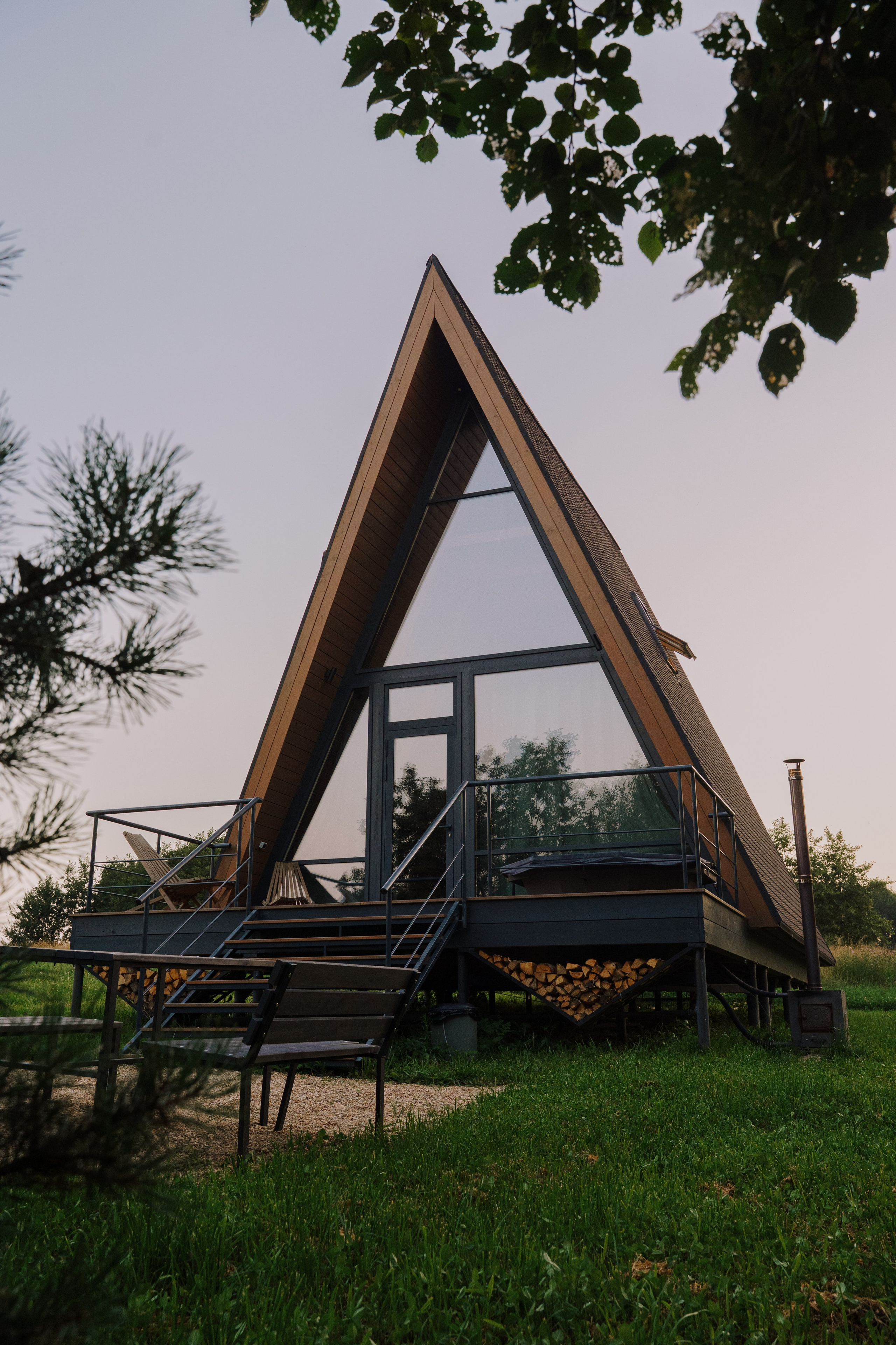 Глемпинг Трофимов берег Москва