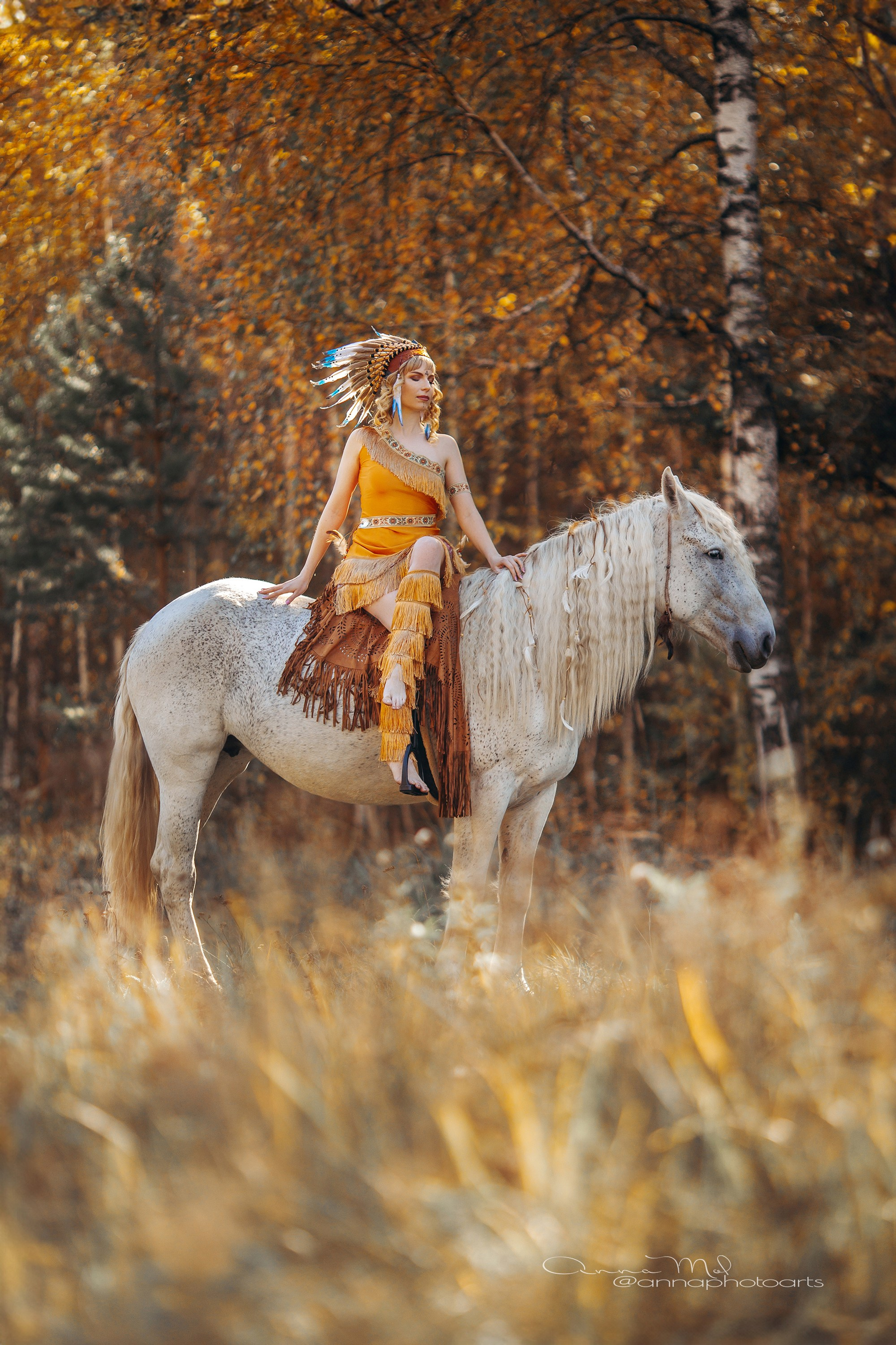 Индейцы. Анна Молчанова конный фотограф в Тюмени | фотосессии с лошадьми Тюмень