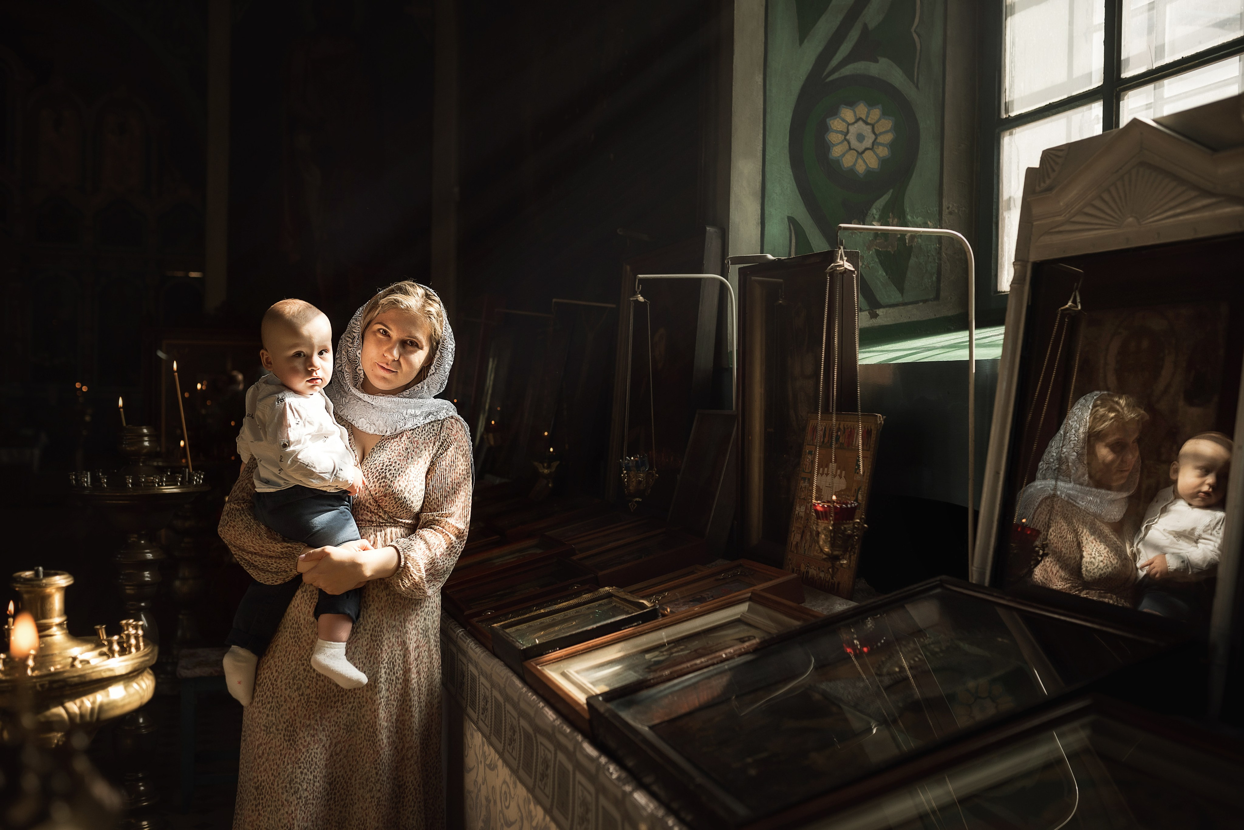 Крещение Ивана _ Храм Преображения Господня. Семейный фотограф в Ростове-на-Дону Татьяна Литвинова