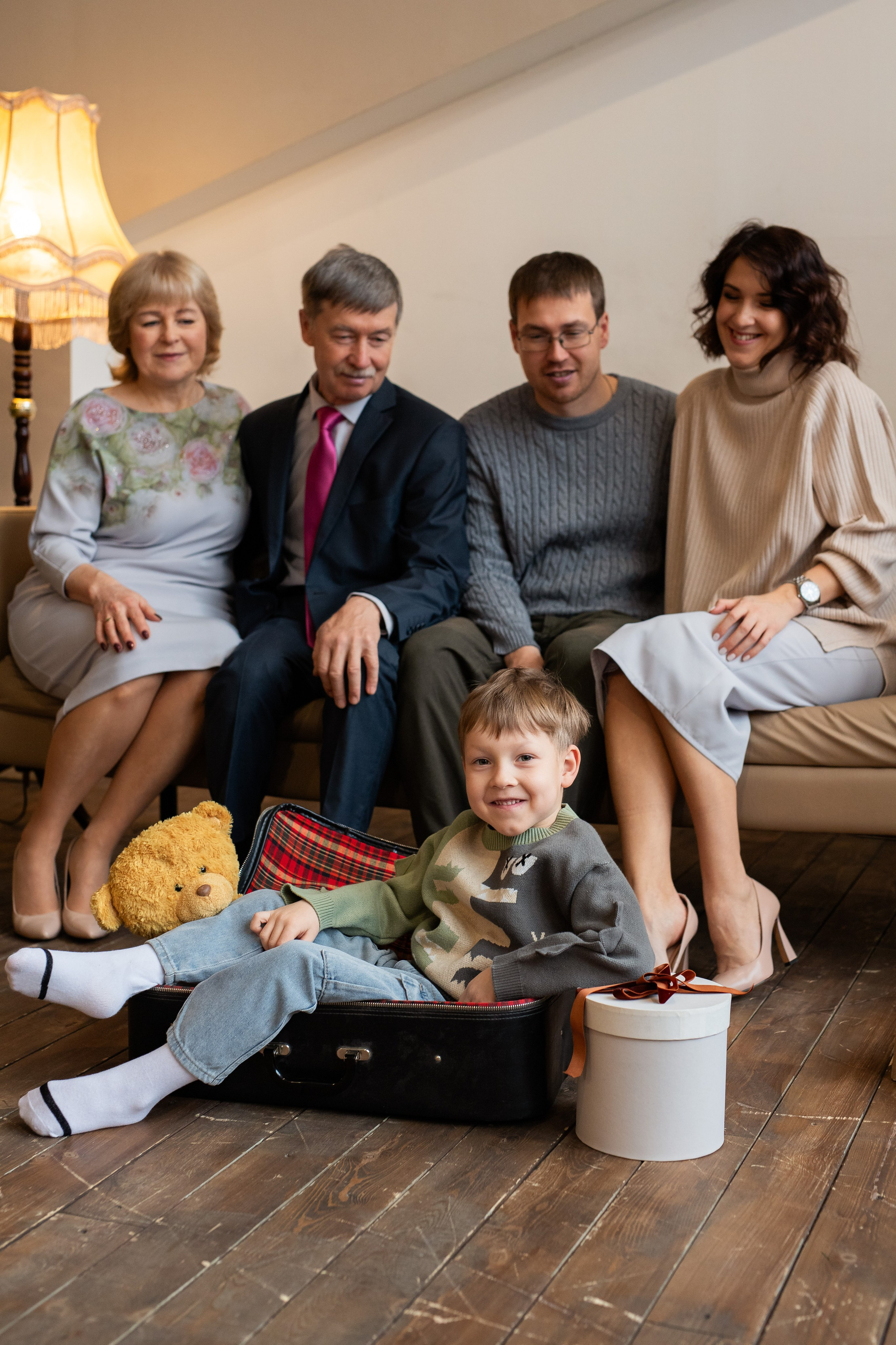 Новогодняя Семейная. Фотограф Анастасия Петрова