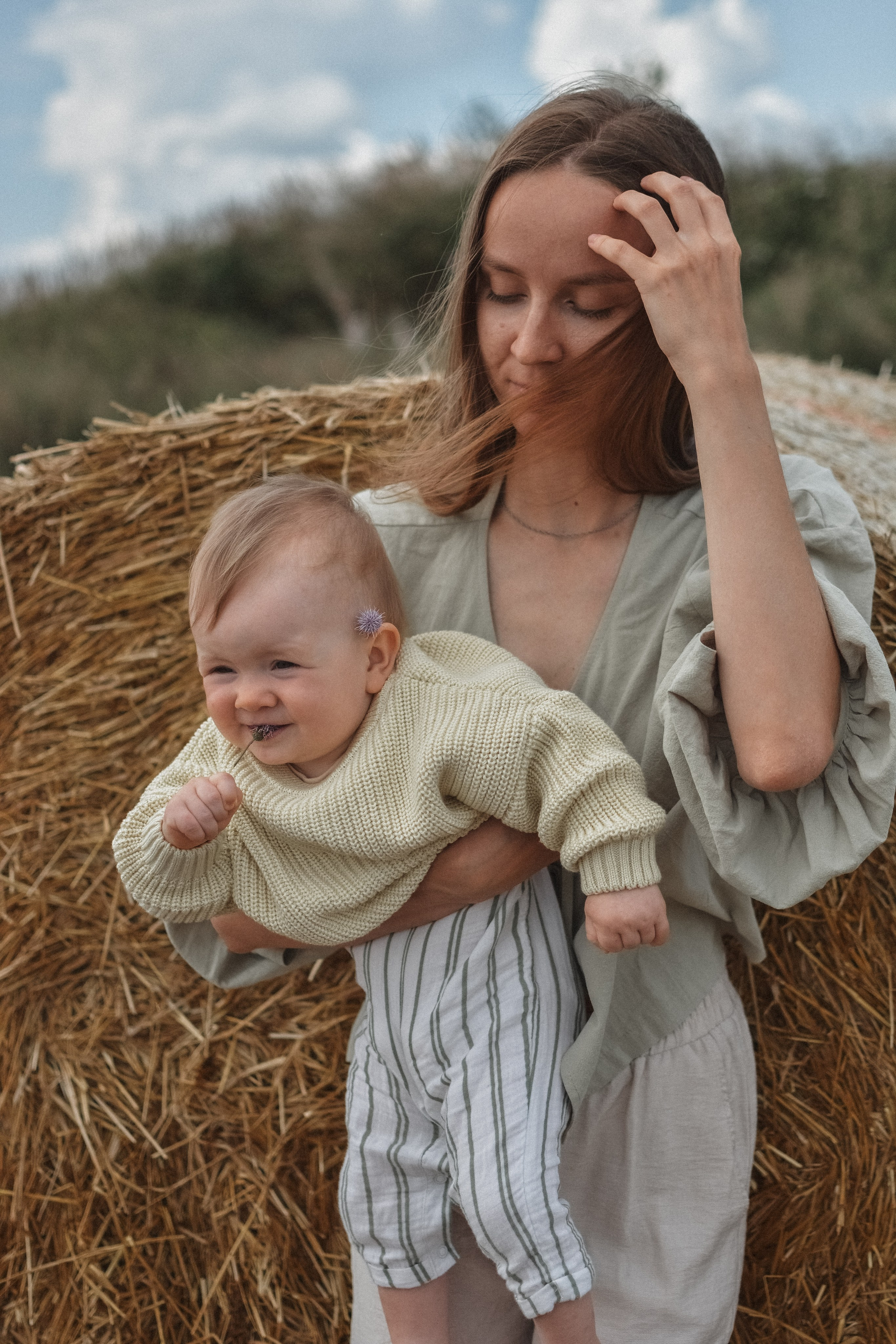 Семейная серия в поле. Alenasokolowa.ru