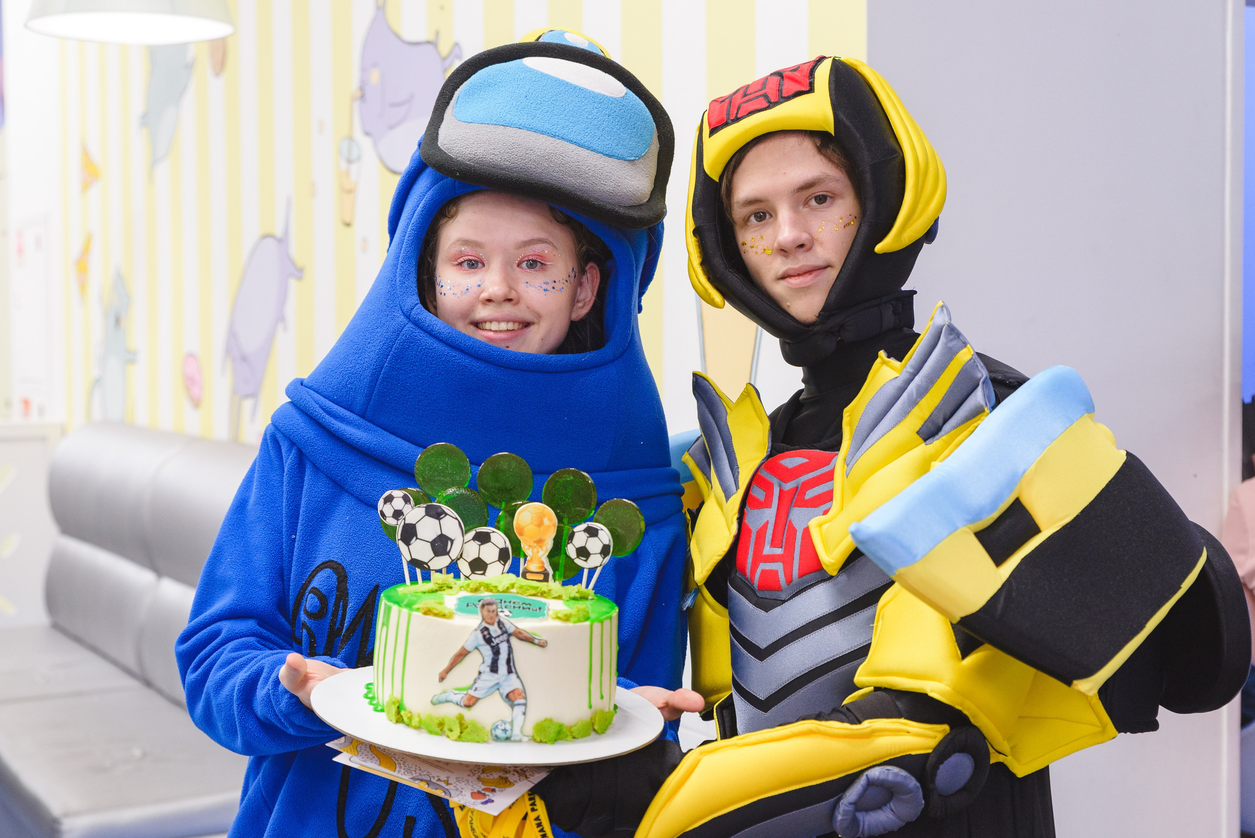 День рождения в бананапарке. Портретный и репортажный фотограф в Санкт-Петербурге