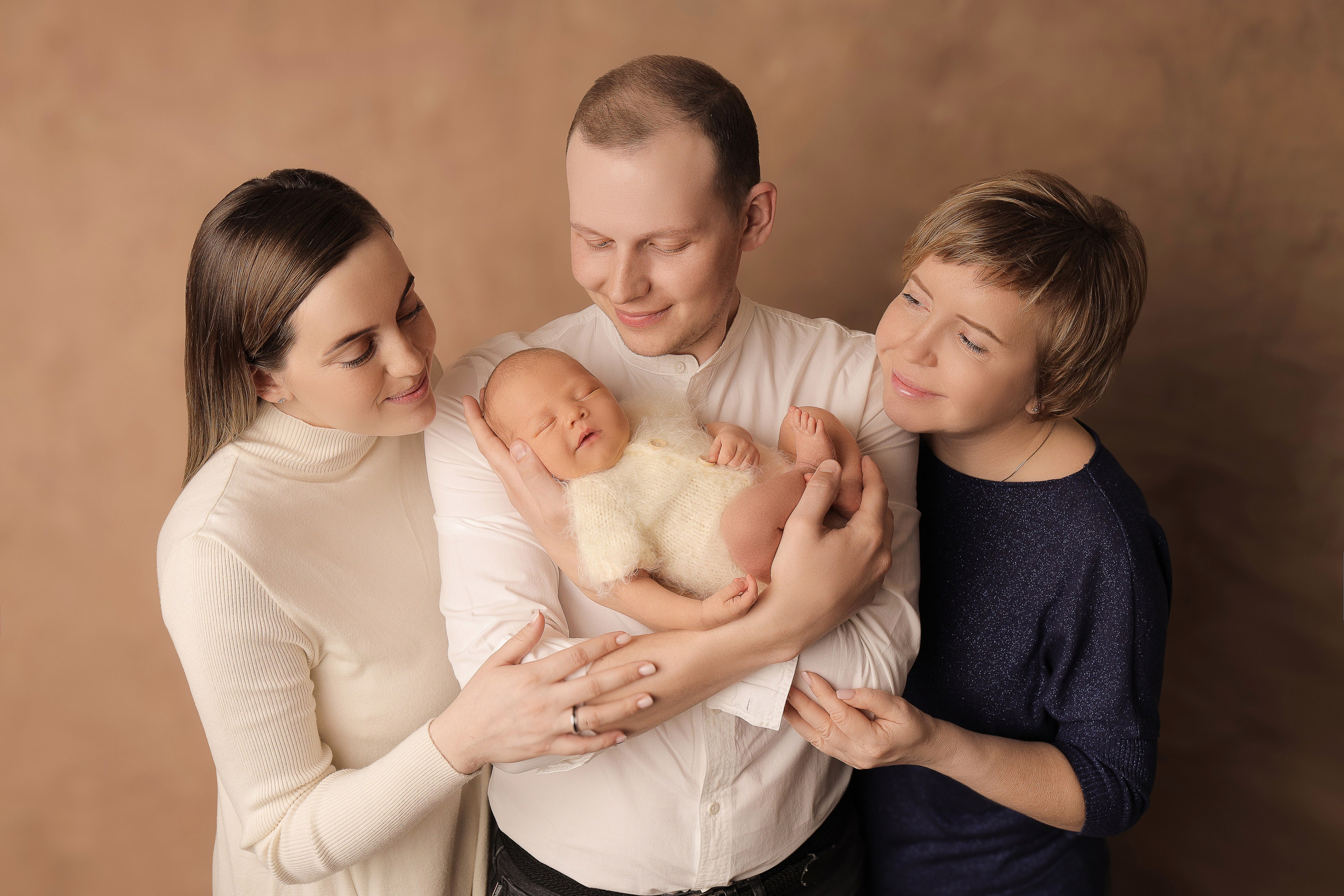 Мальчики новорожденные. Фотограф новорожденных в Новокузнецке Анна Горошникова