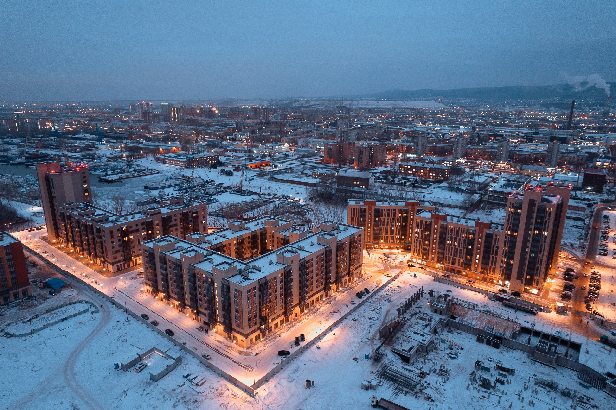 Сити-район «Южный берег». Репортажный фотограф Красноярск Алекс Чампакхам