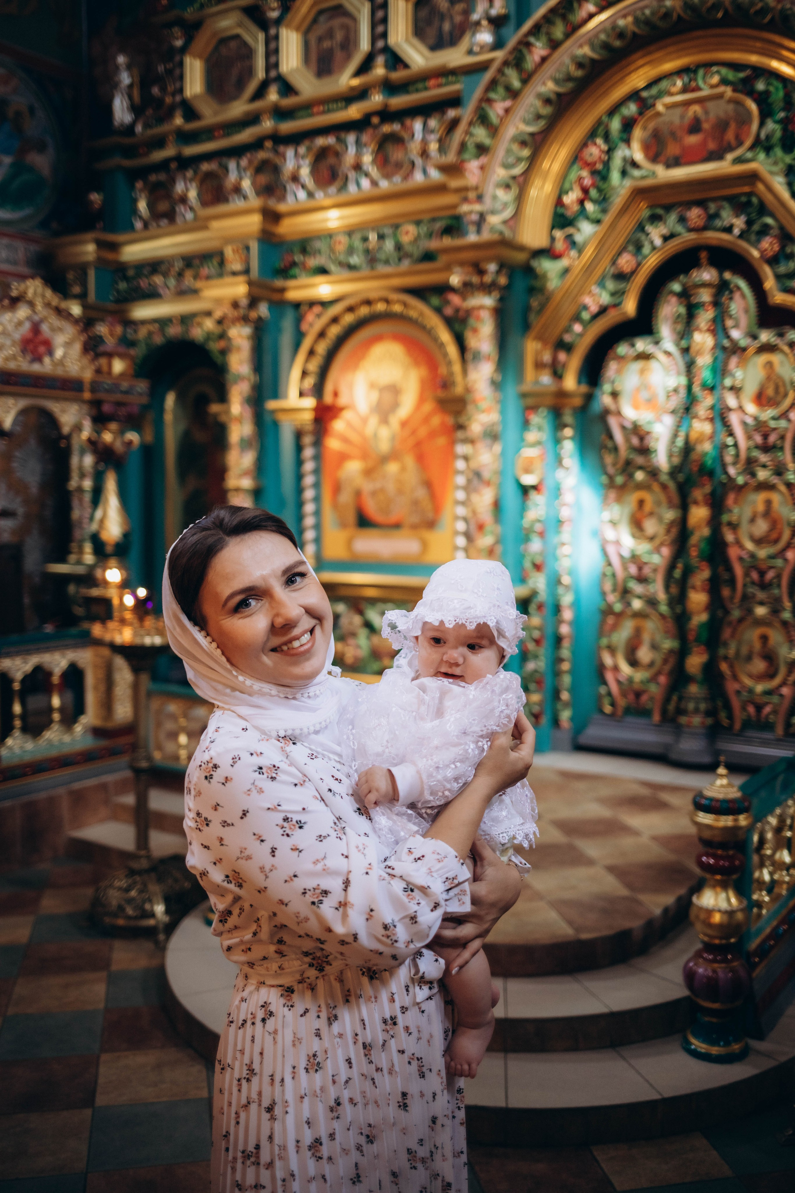 Крещение Ариши. Семейный и детский фотограф в Москве Александра Нараевская