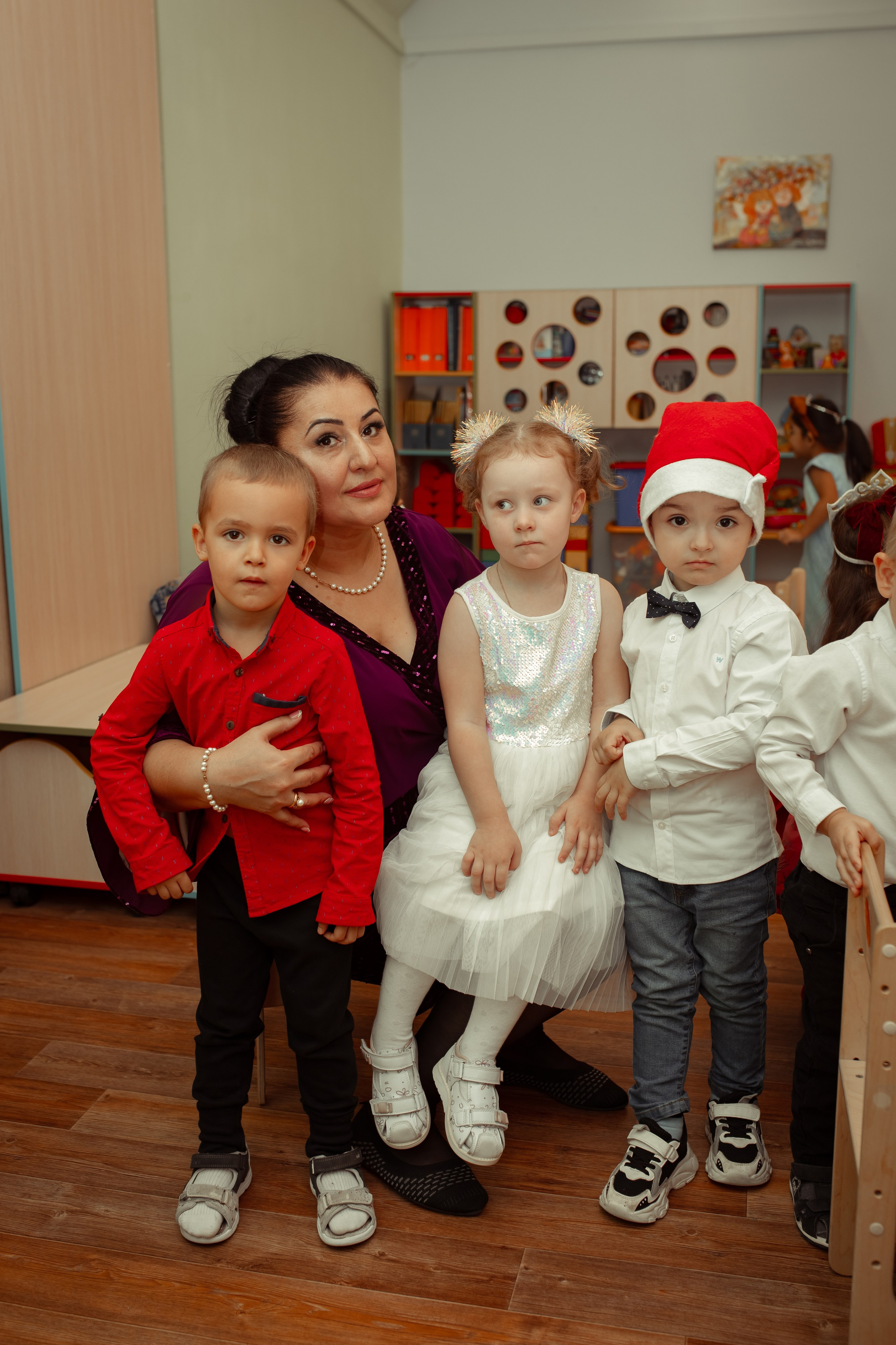 Новогодний утренник в детском саду. Семейный и детский фотограф в Москве Дорогова Екатерина