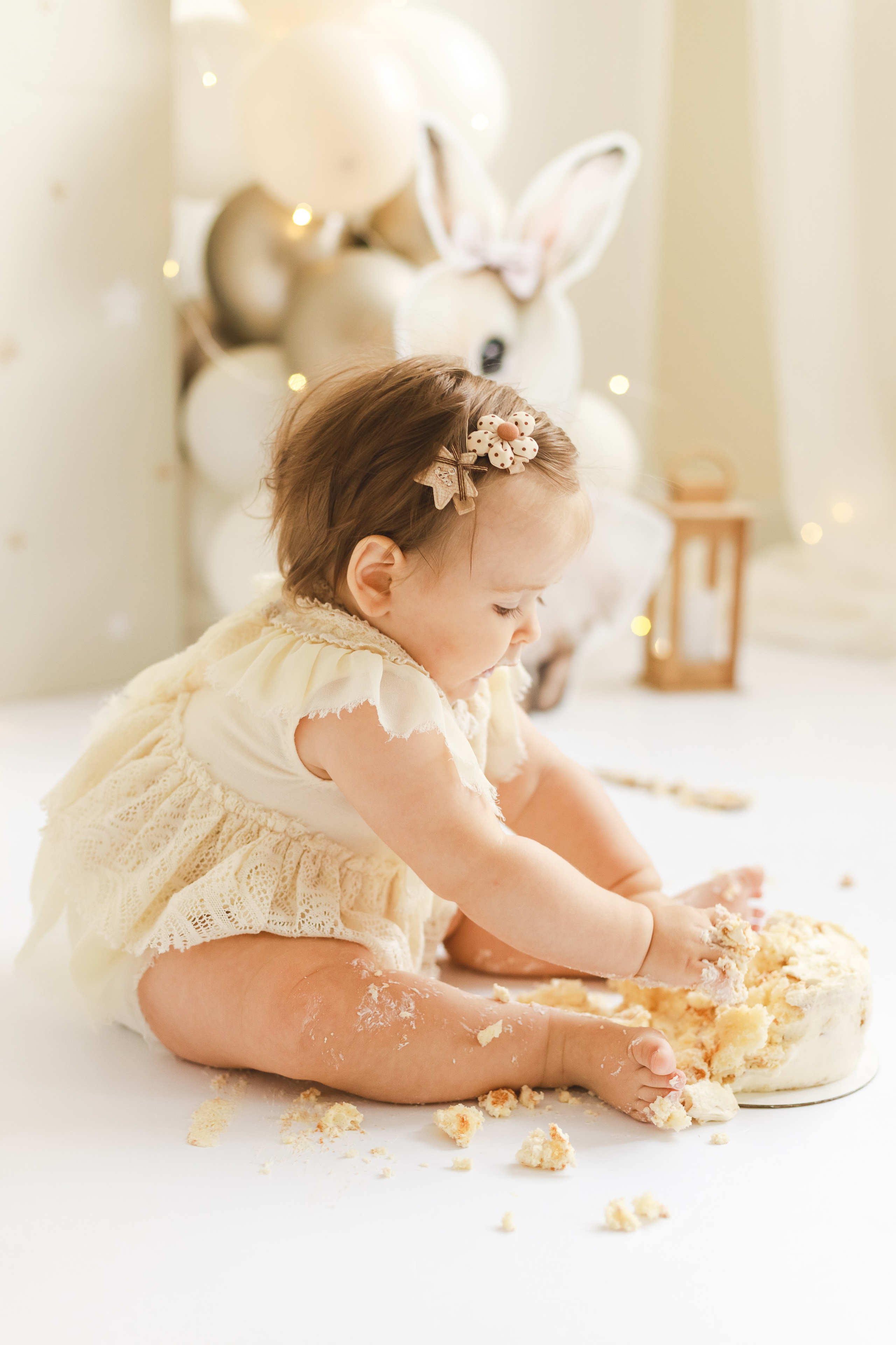Анюта. Крушение торта. Детский и семейный фотограф в Краснодаре Альбина Морозова