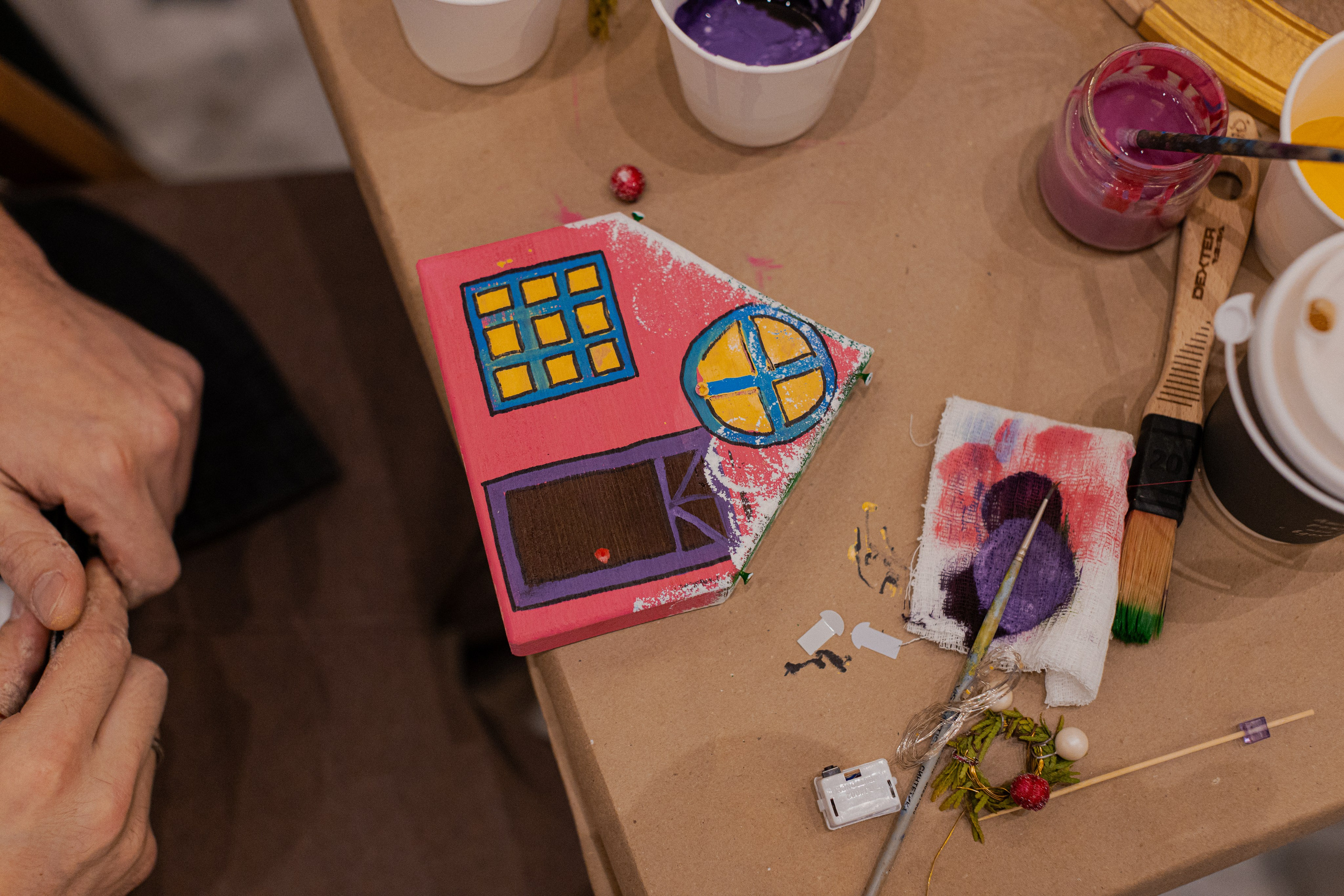 МК Домики. Анастасия Ракчеева Художник