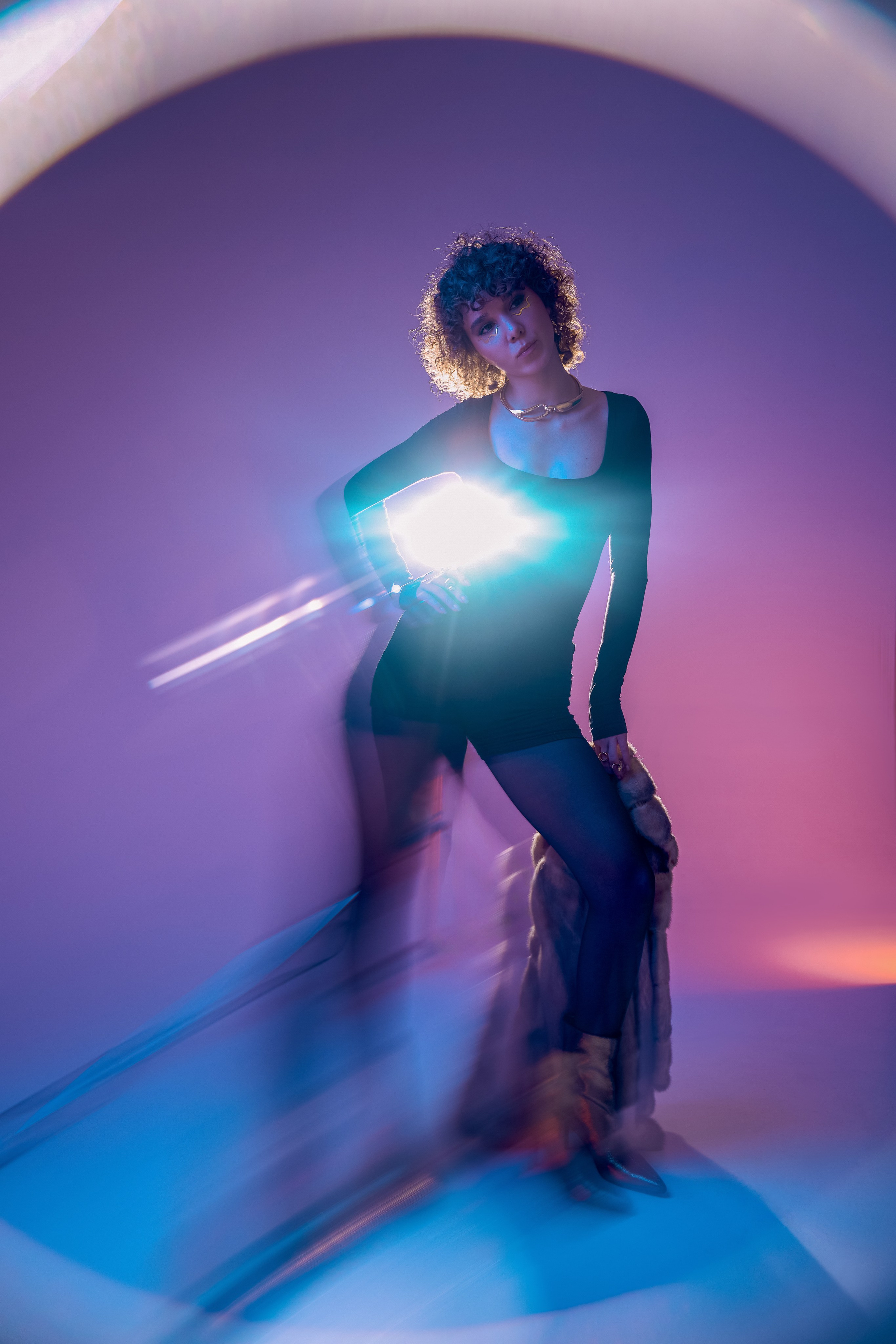 Съёмка с использованием художественных светофильтров. Портретный фотограф в Санкт-Петербурге Дария Сыч