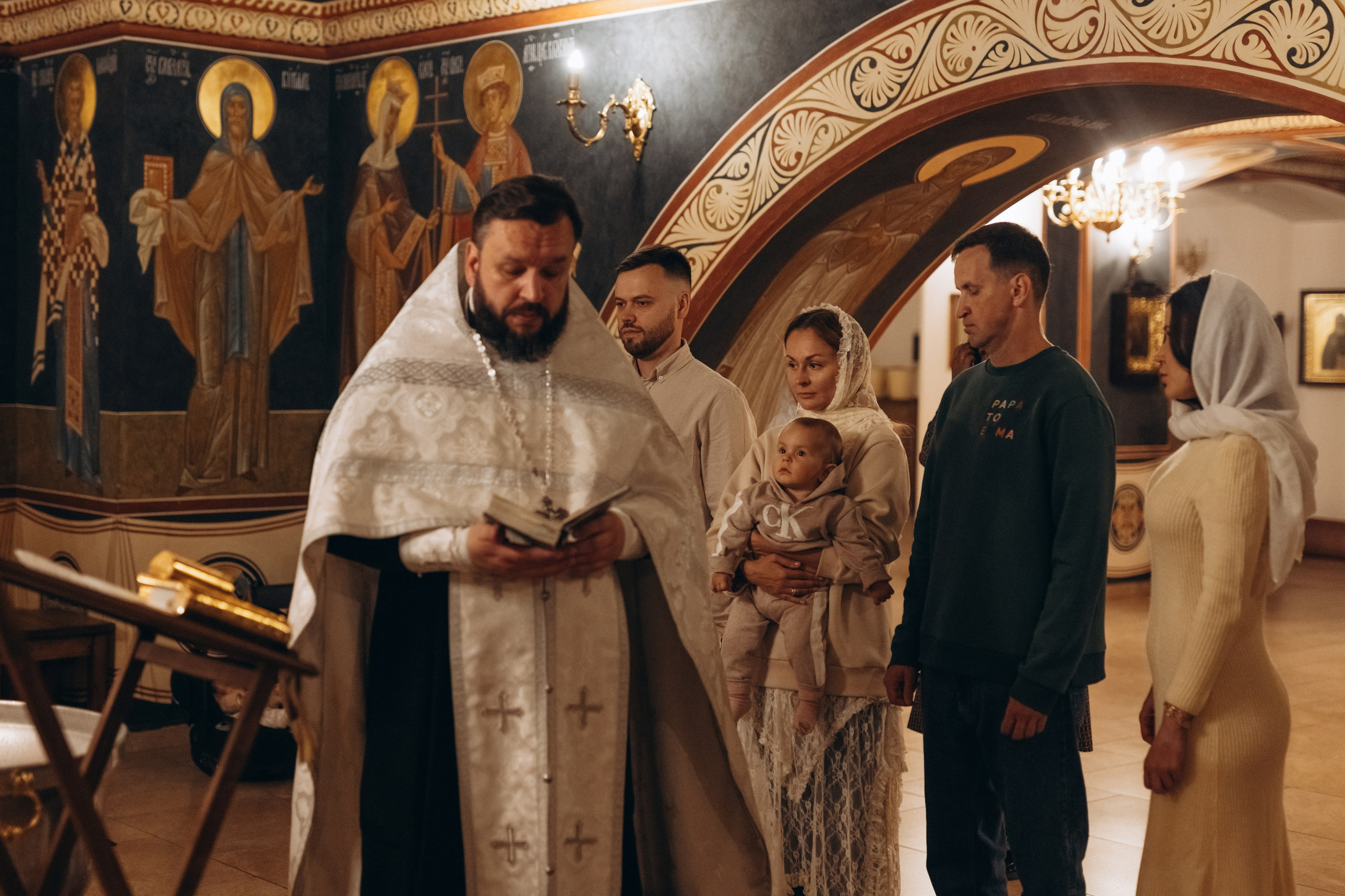 Крестины Эмы. Фотограф Людмила Оюн