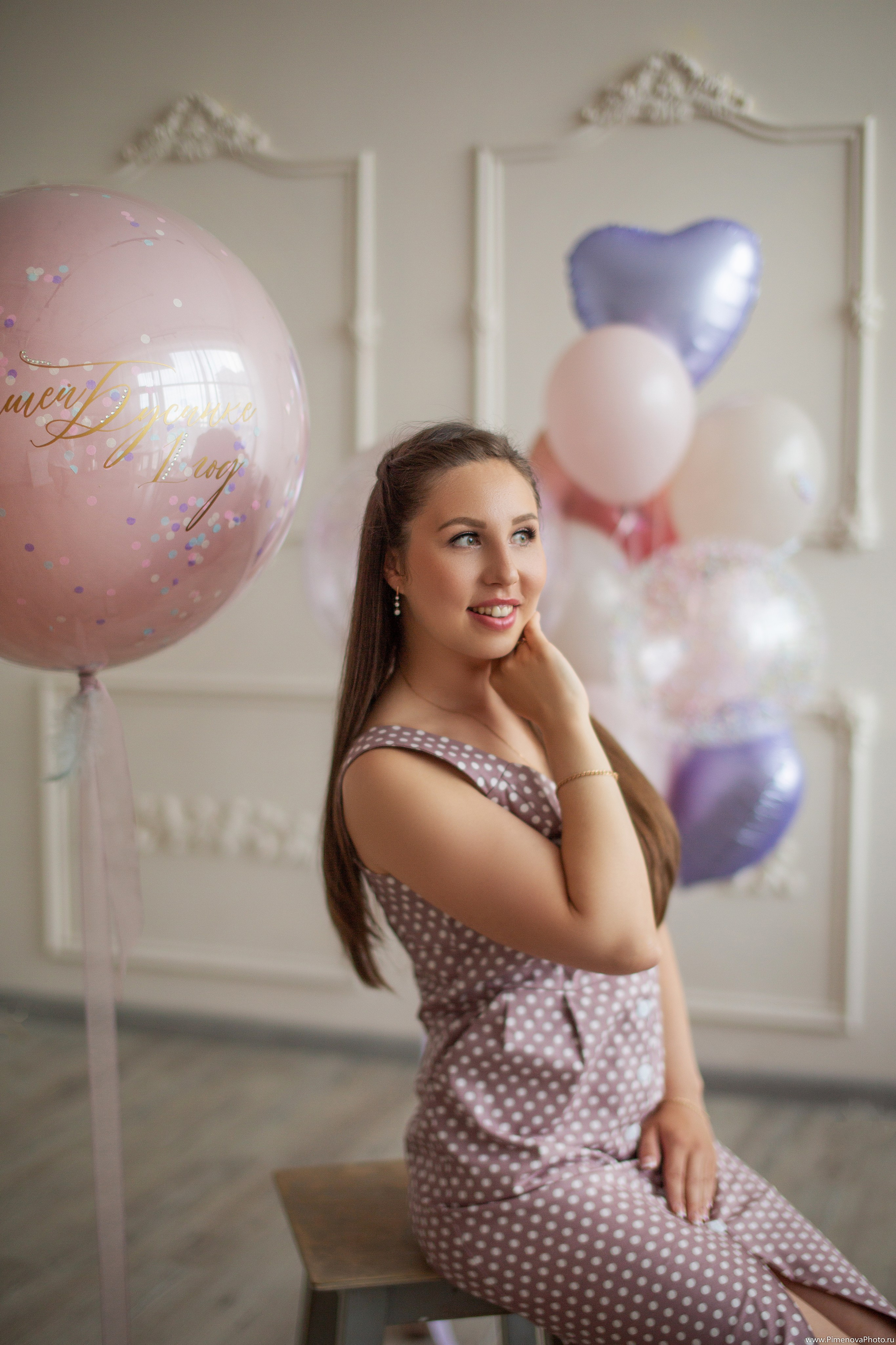 День Рождения Ксении, 1 год. Семейный и детский фотограф в Петрозаводске