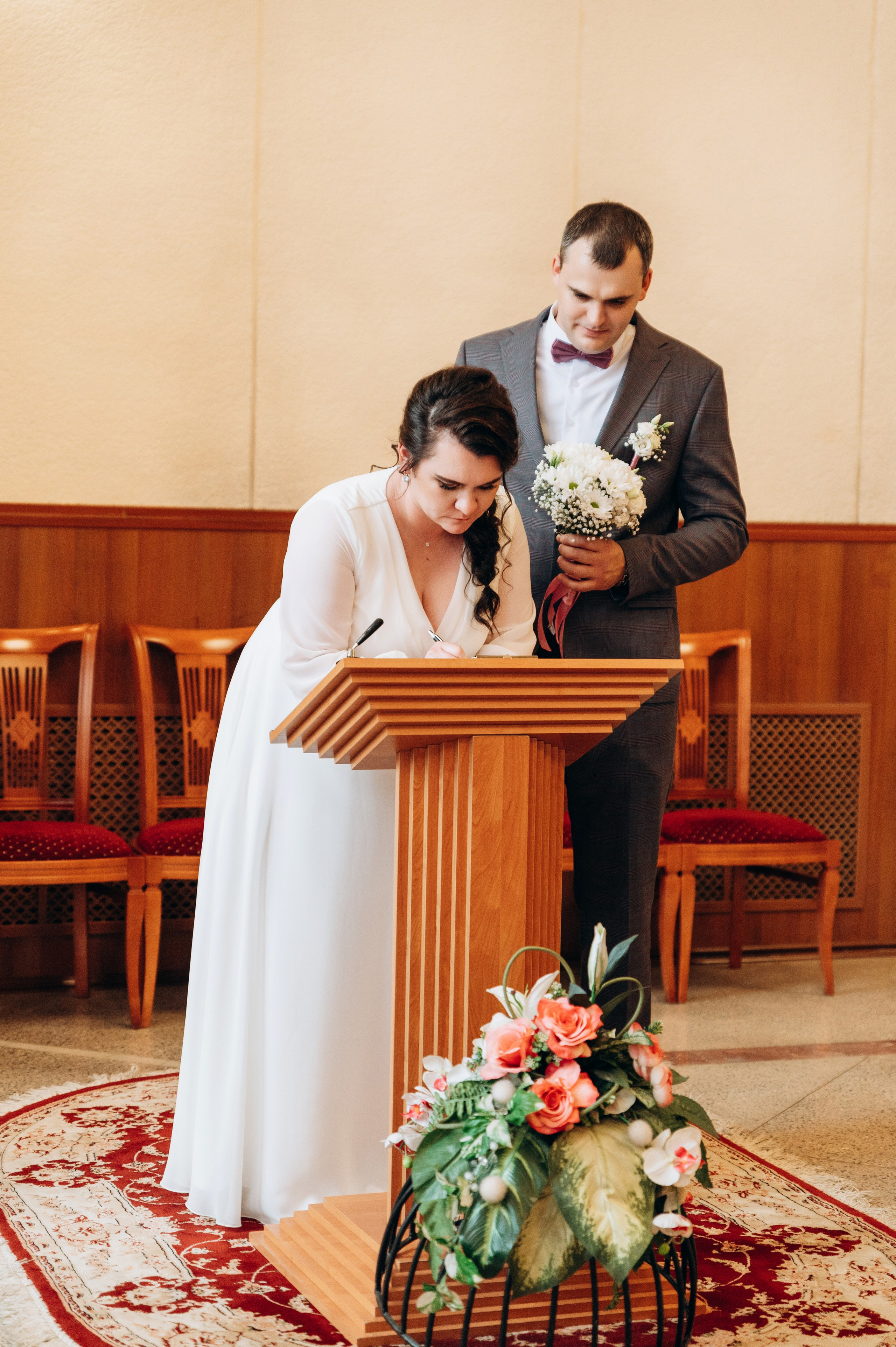 Регистрация и прогулка. Фотограф в Новосибирске