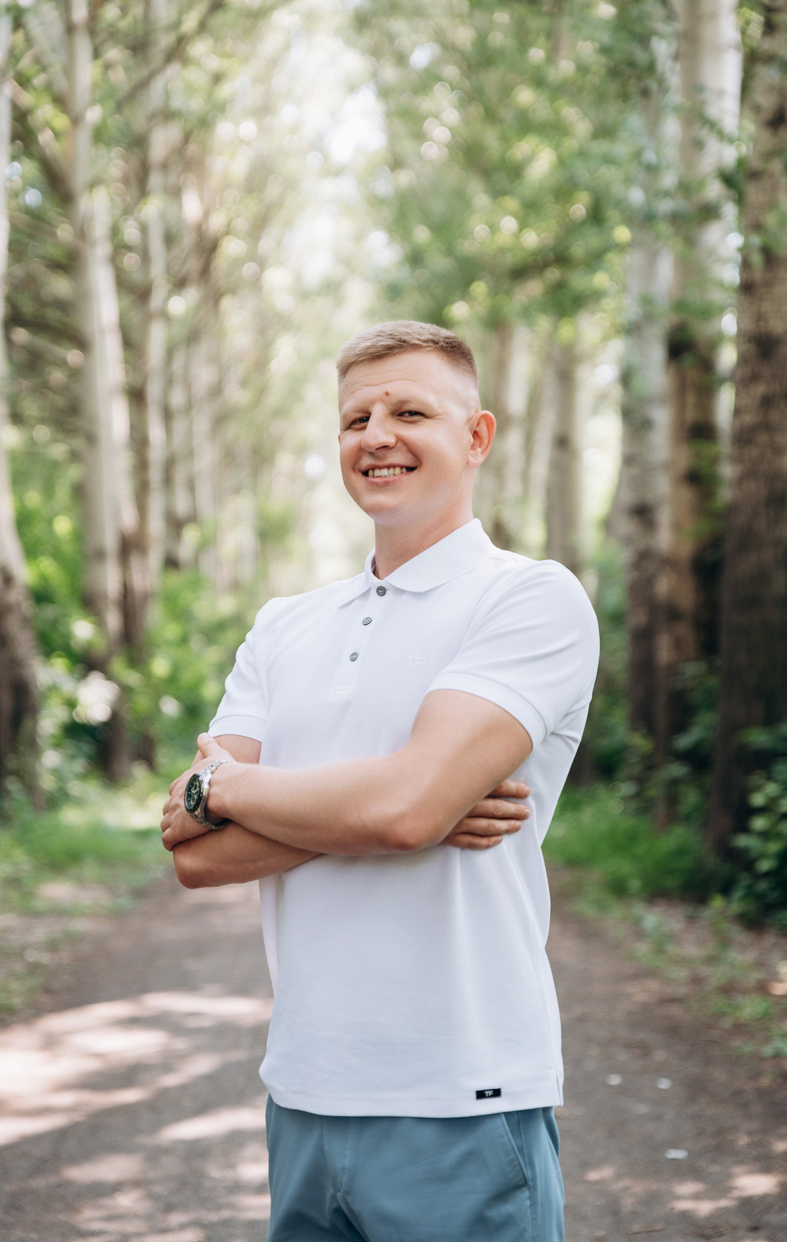 Прогулка по парку. Фотограф в Новосибирске