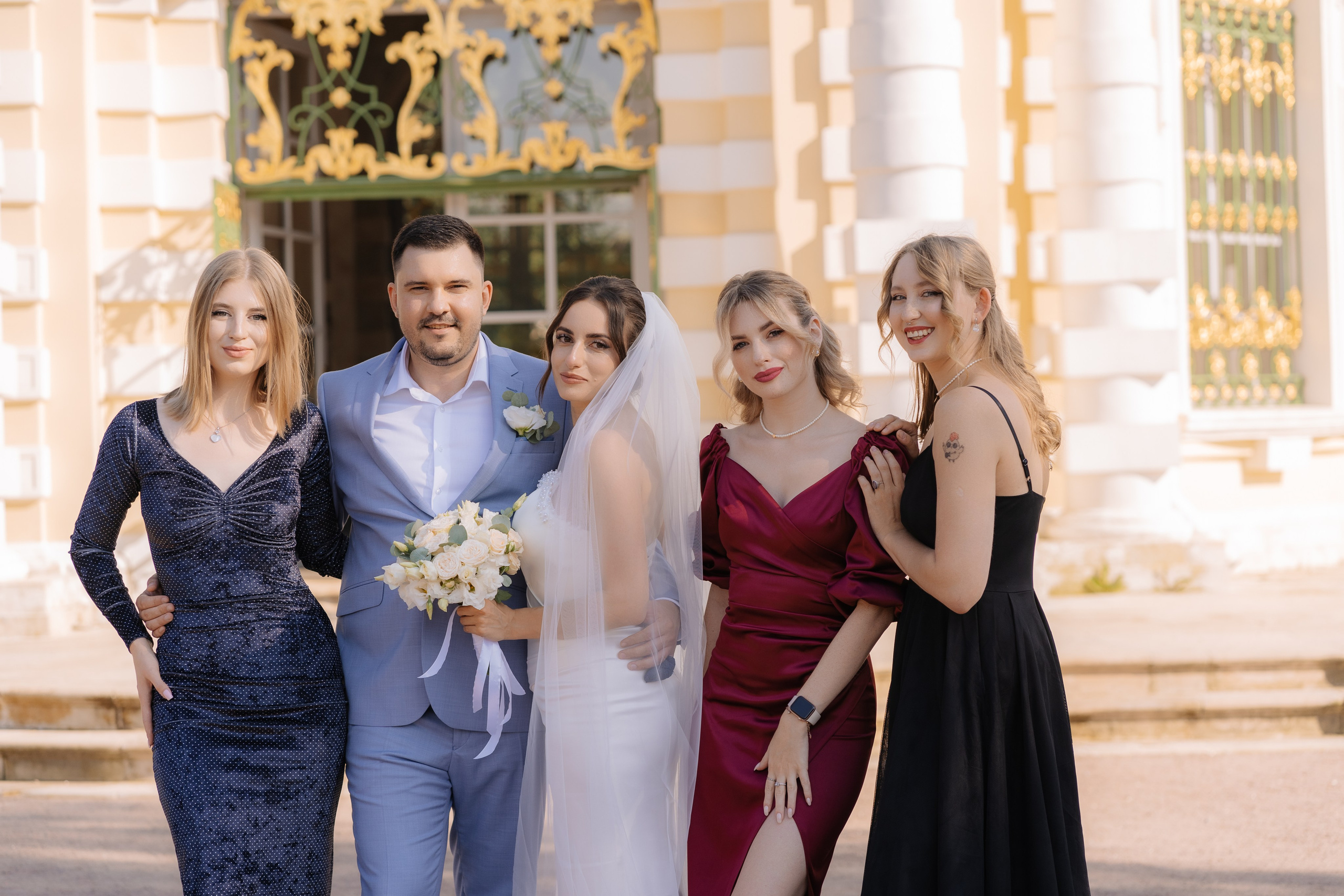 Свадебная фотосессия в Москве, парк Кусково. Свадебный фотограф в Москве Анна Полушина