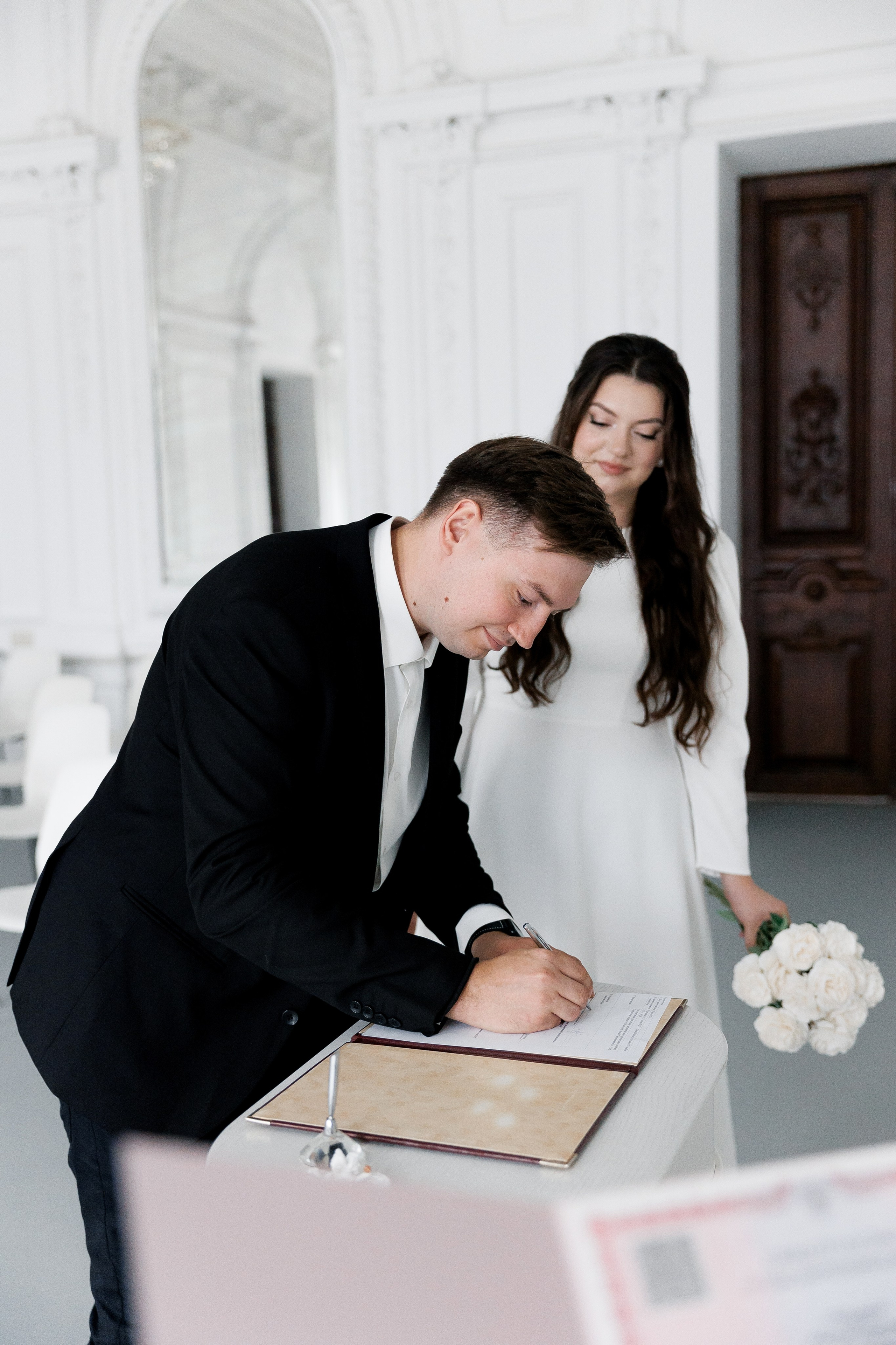 Анонс регистрации Максима и Анастасии. Свадебный фотограф Домодедово Москва Катерина Алехина