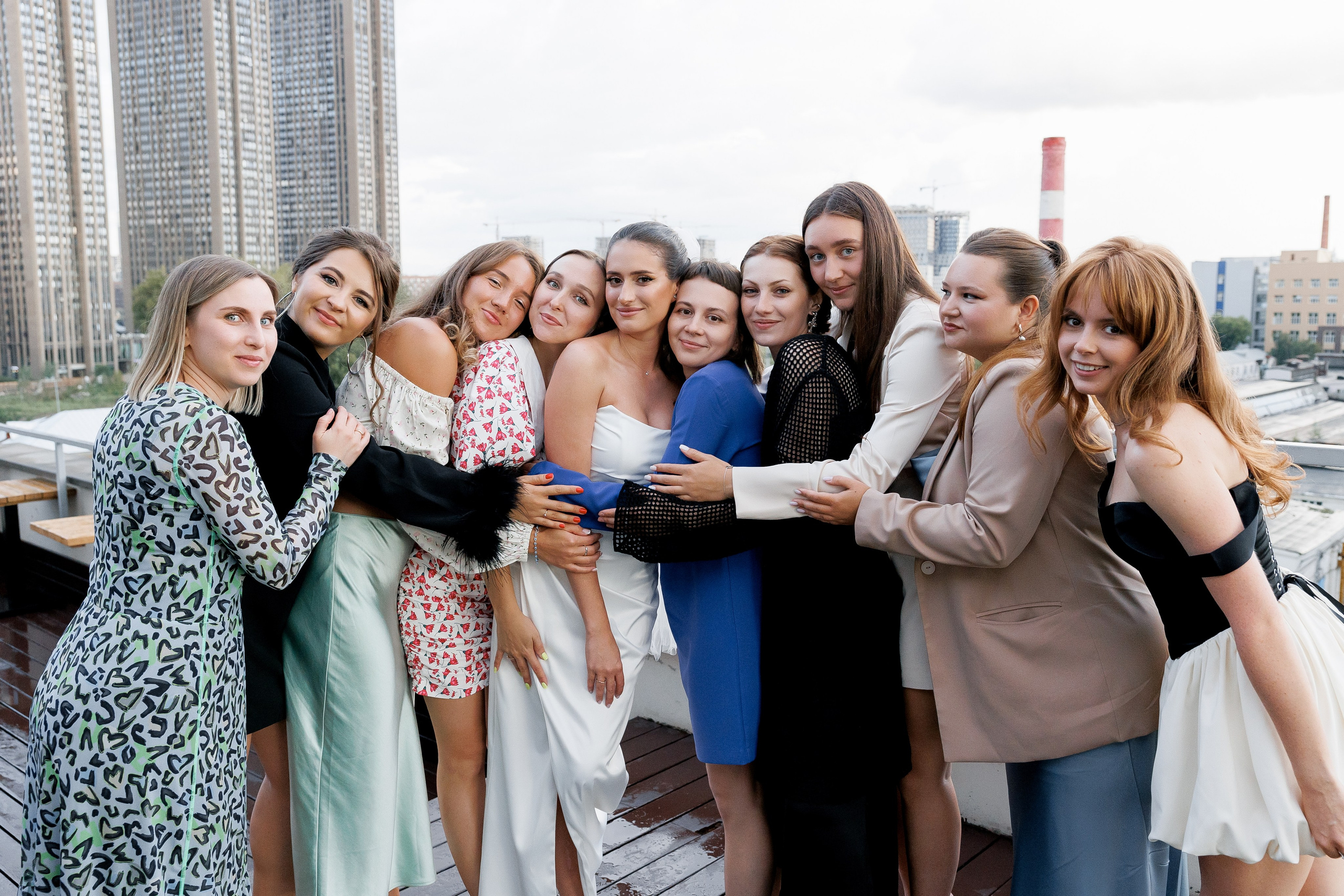 Свадебная вечеринка лофт Телескоп. Свадебный фотограф Домодедово Москва Катерина Алехина