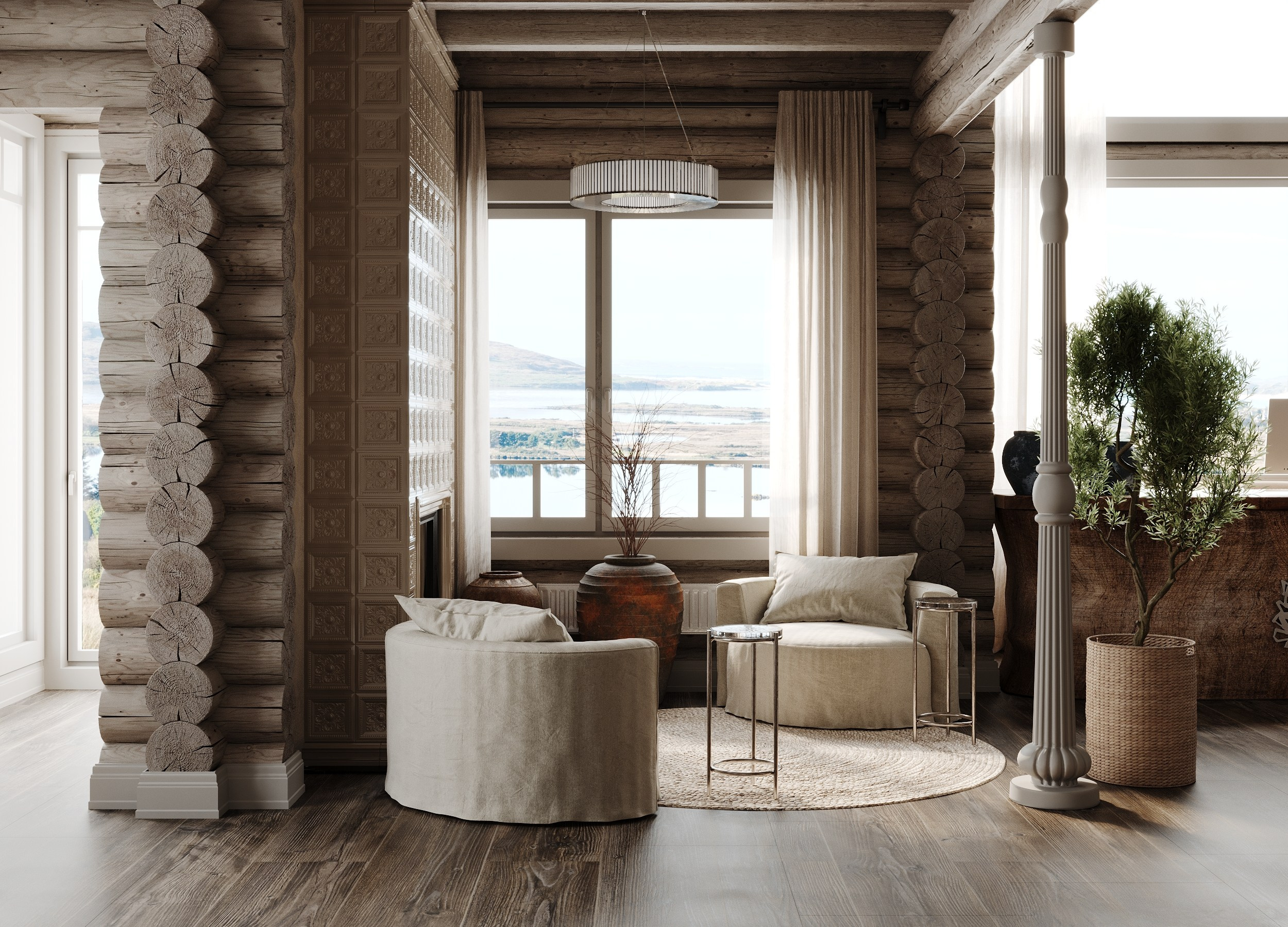 Спа Полесье | Моника Лебедева. 3D визуализатор Екатерина Минакова