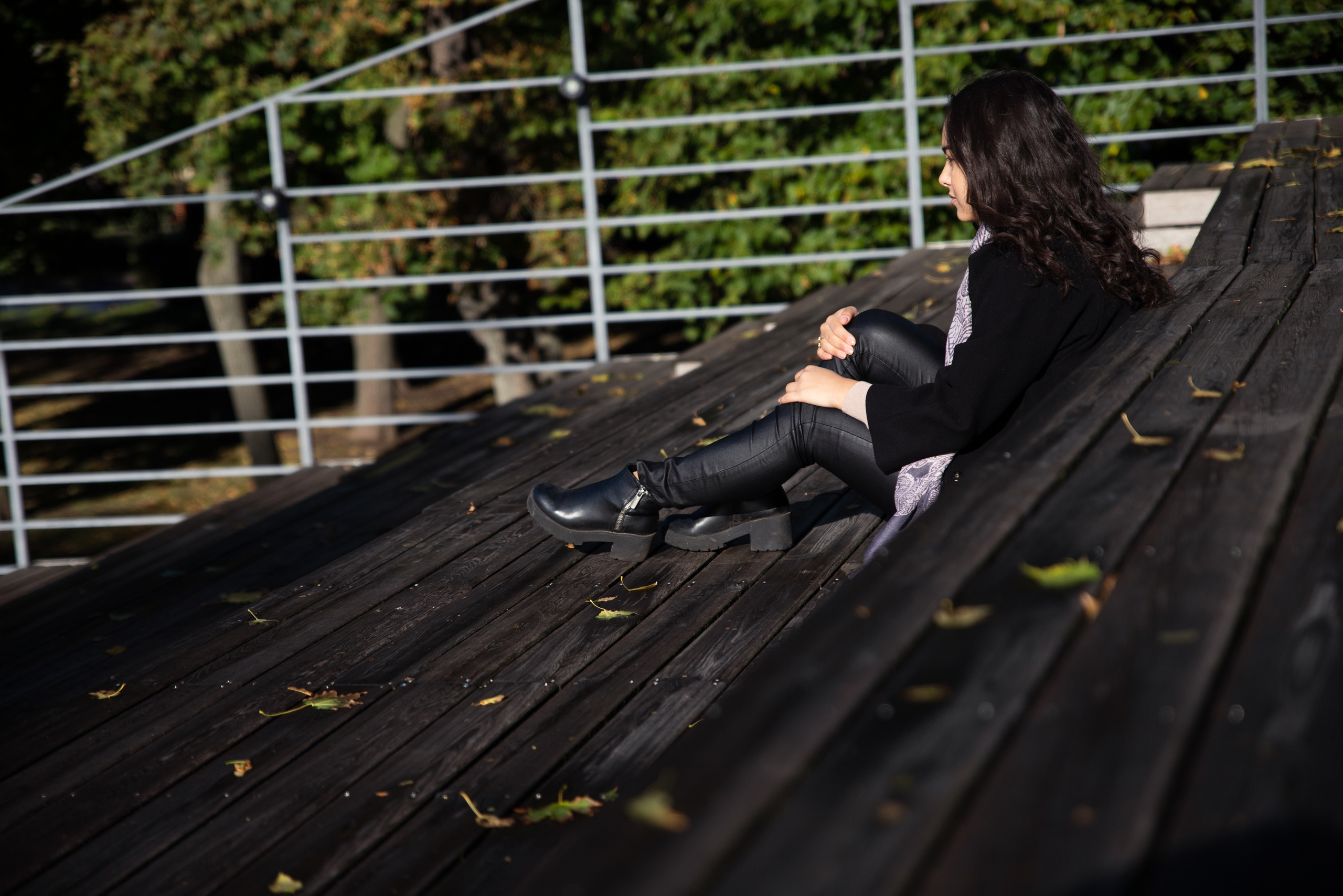 Утро в парке им. М. Горького. Семейный фотограф в Москве Алёна Шестунова