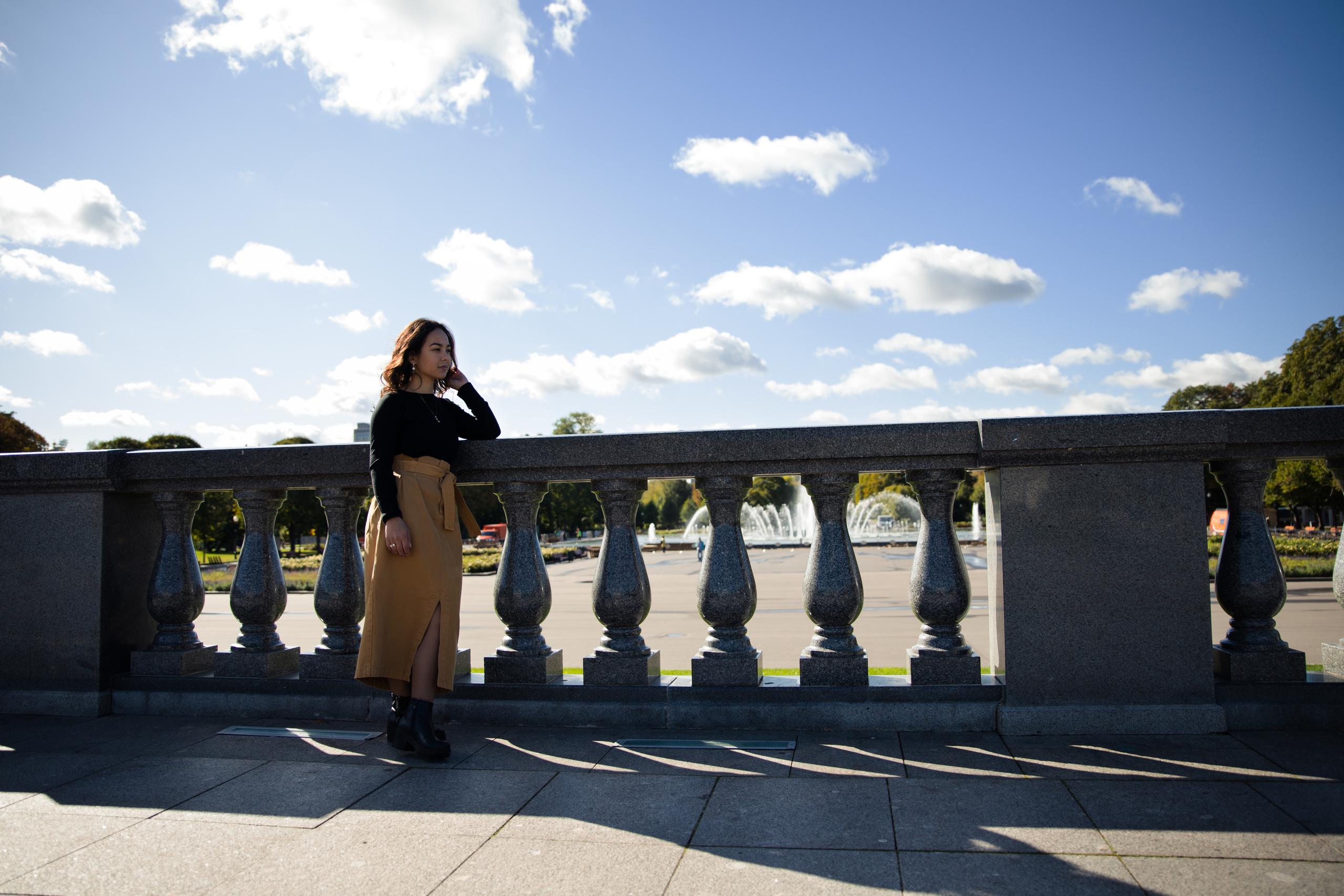 Утро в парке им. М. Горького. Семейный фотограф в Москве Алёна Шестунова