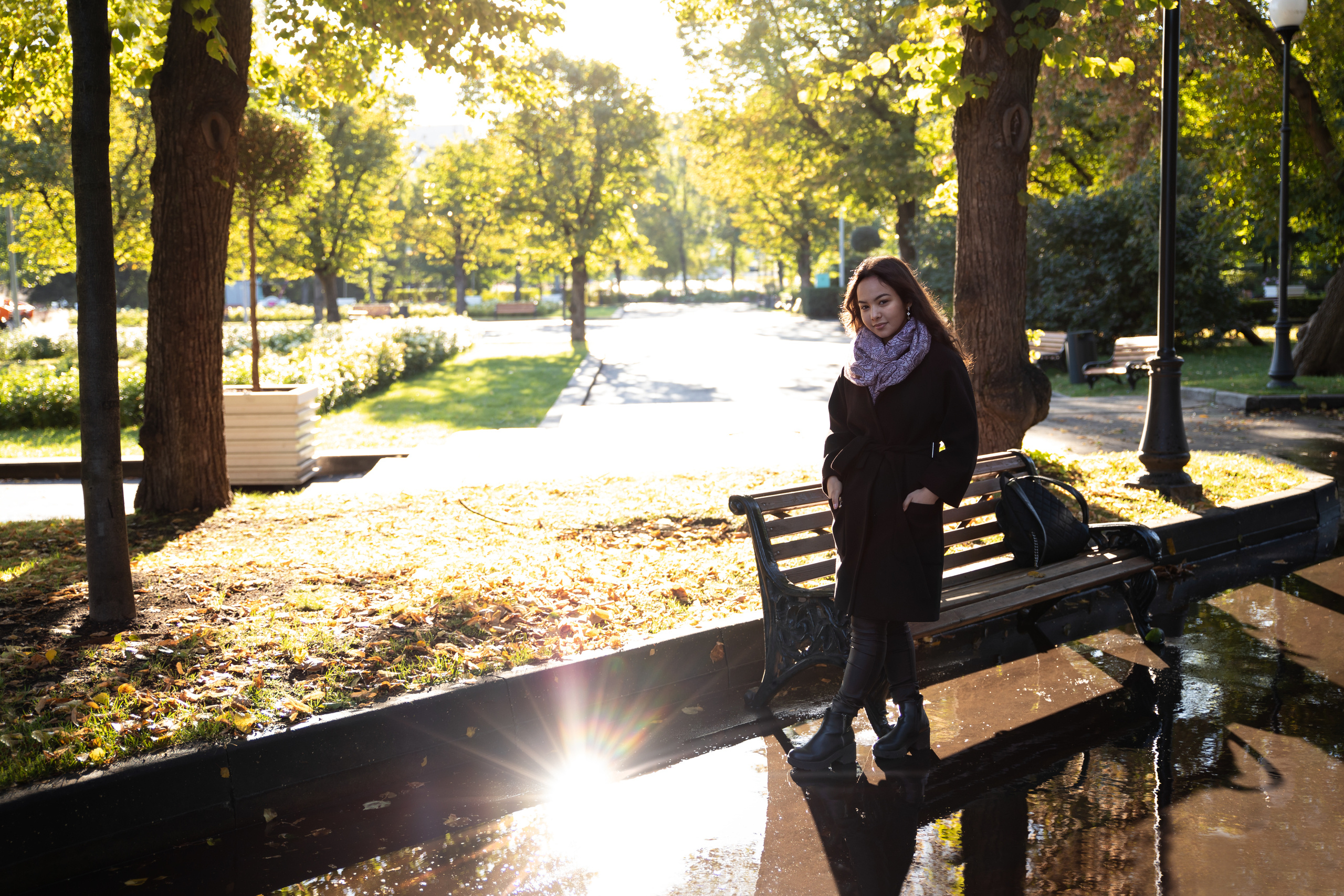 Утро в парке им. М. Горького. Семейный фотограф в Москве Алёна Шестунова