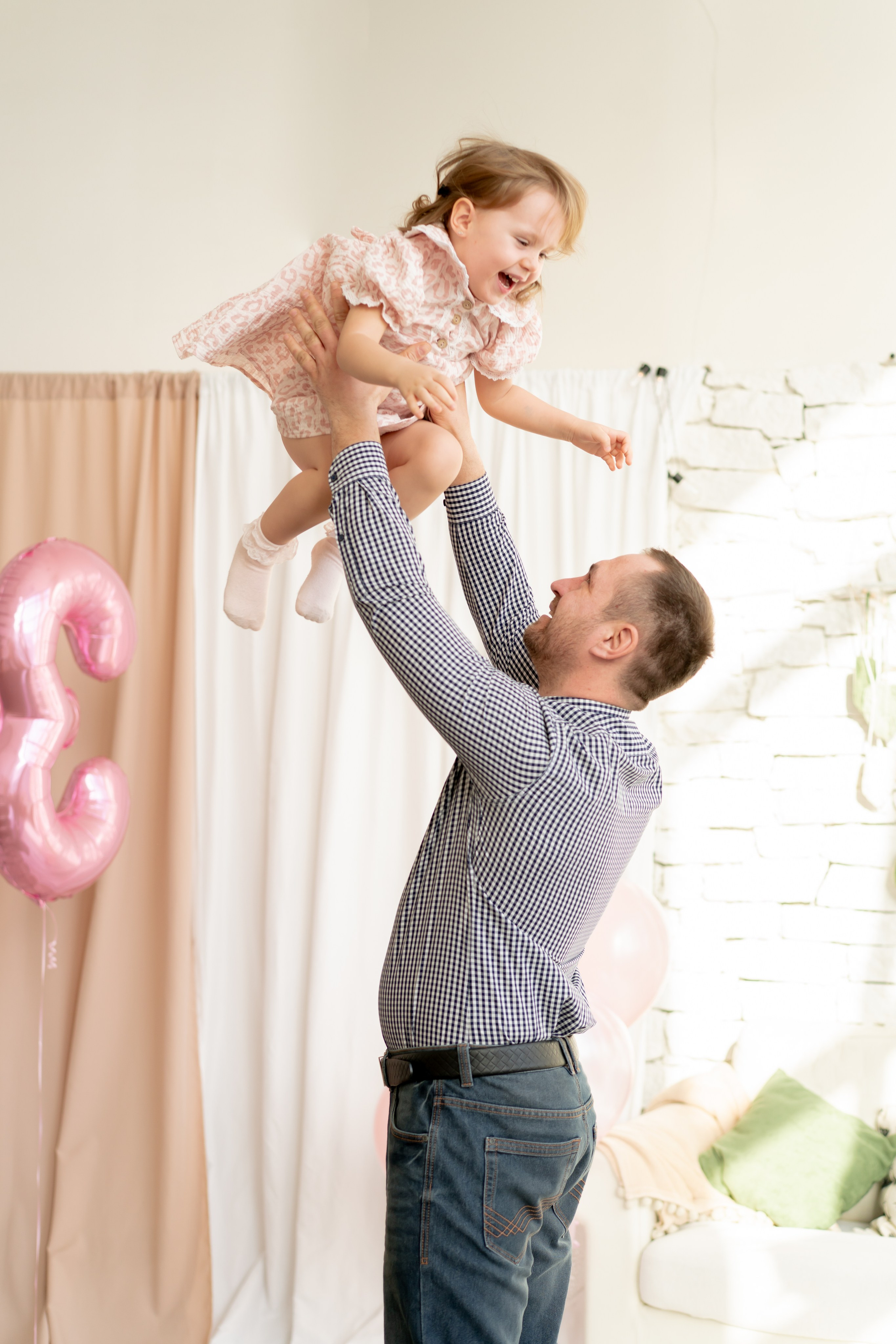 Дариночке 3 года!. Детская, семейная фотостудия в Санкт-Петербурге ТЕПЛО