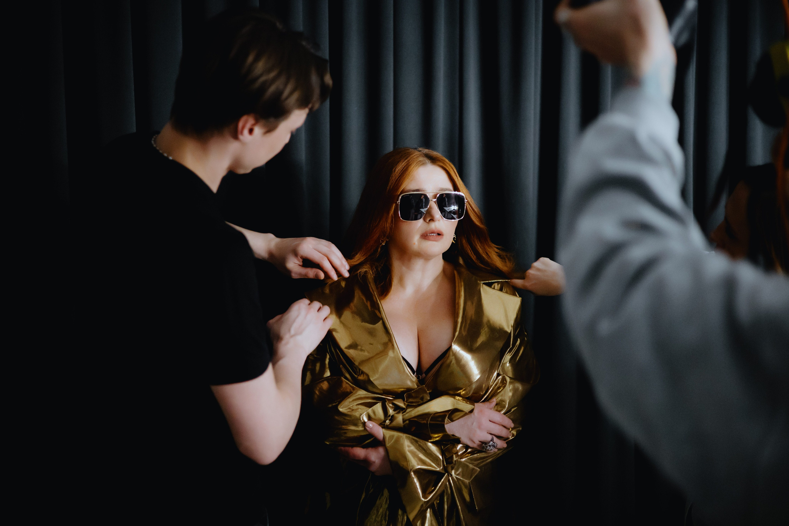 Backstage для журнала «Караван историй» с Юлией Куварзиной. Фотограф в Москве и Санкт-Петербурге Дарина