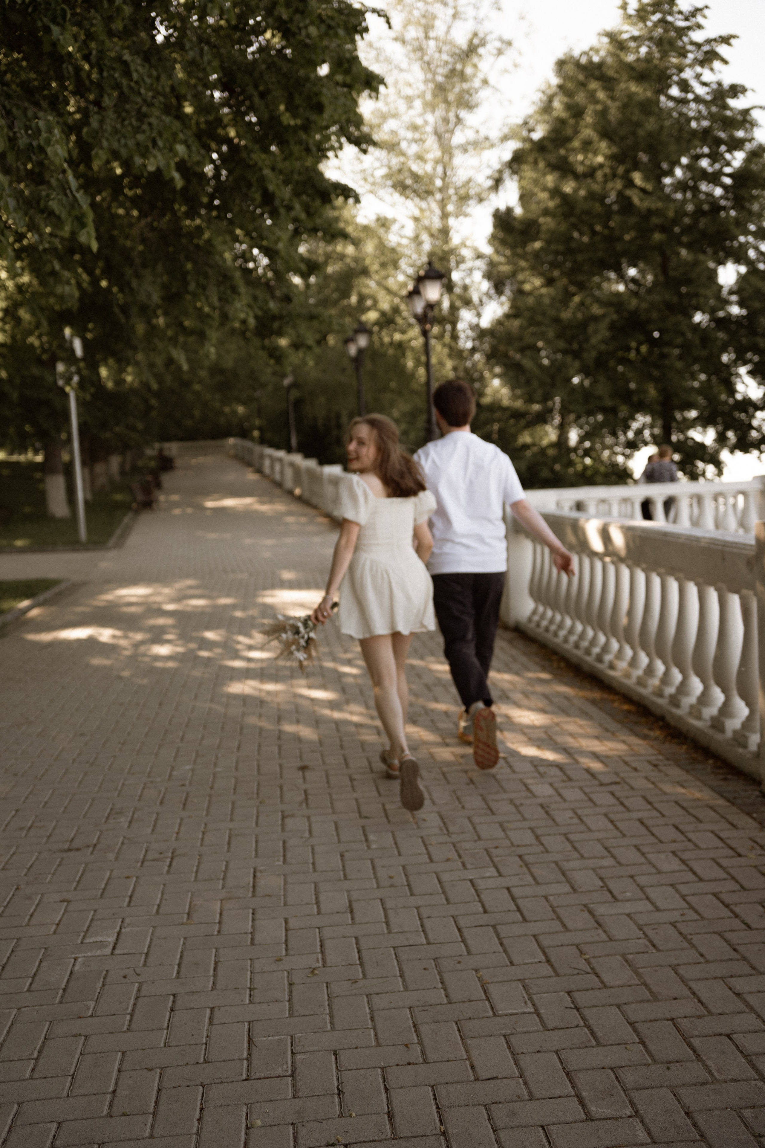 Прогулочная фотосессия после росписи