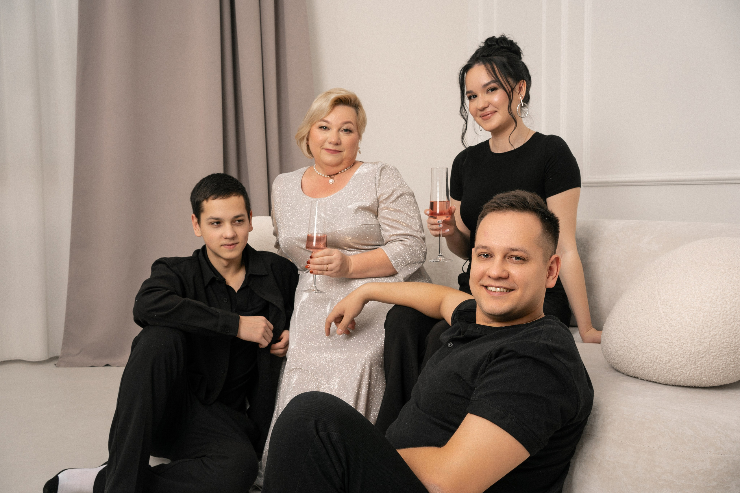 Семейная съемка в студии