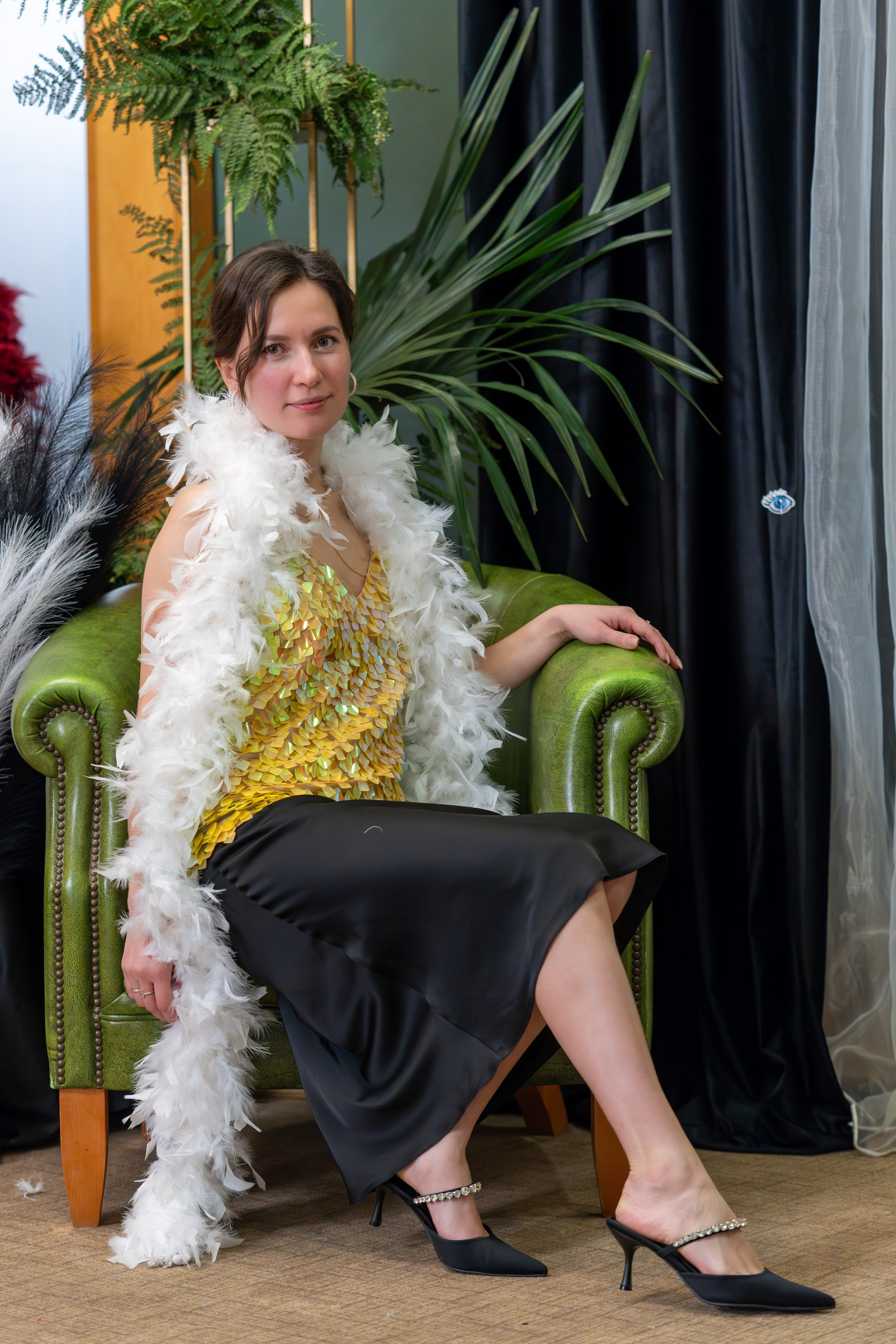 Новый год в стиле Great Gatsby. Репортажный фотограф в Красной Поляне и Сочи Павлюченко Екатерина