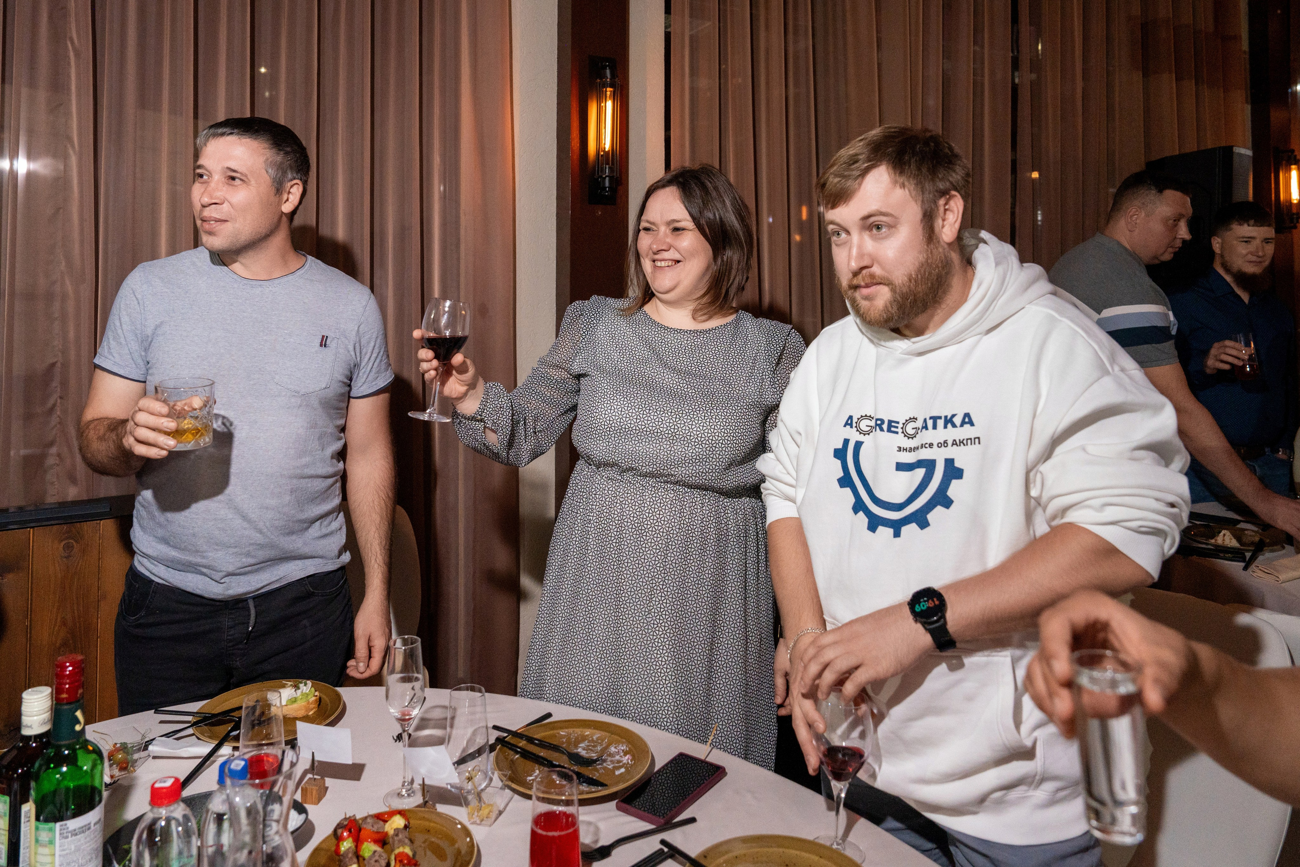 Гала-ужин для компании «Agregatka». Репортажный фотограф в Красной Поляне и Сочи Павлюченко Екатерина