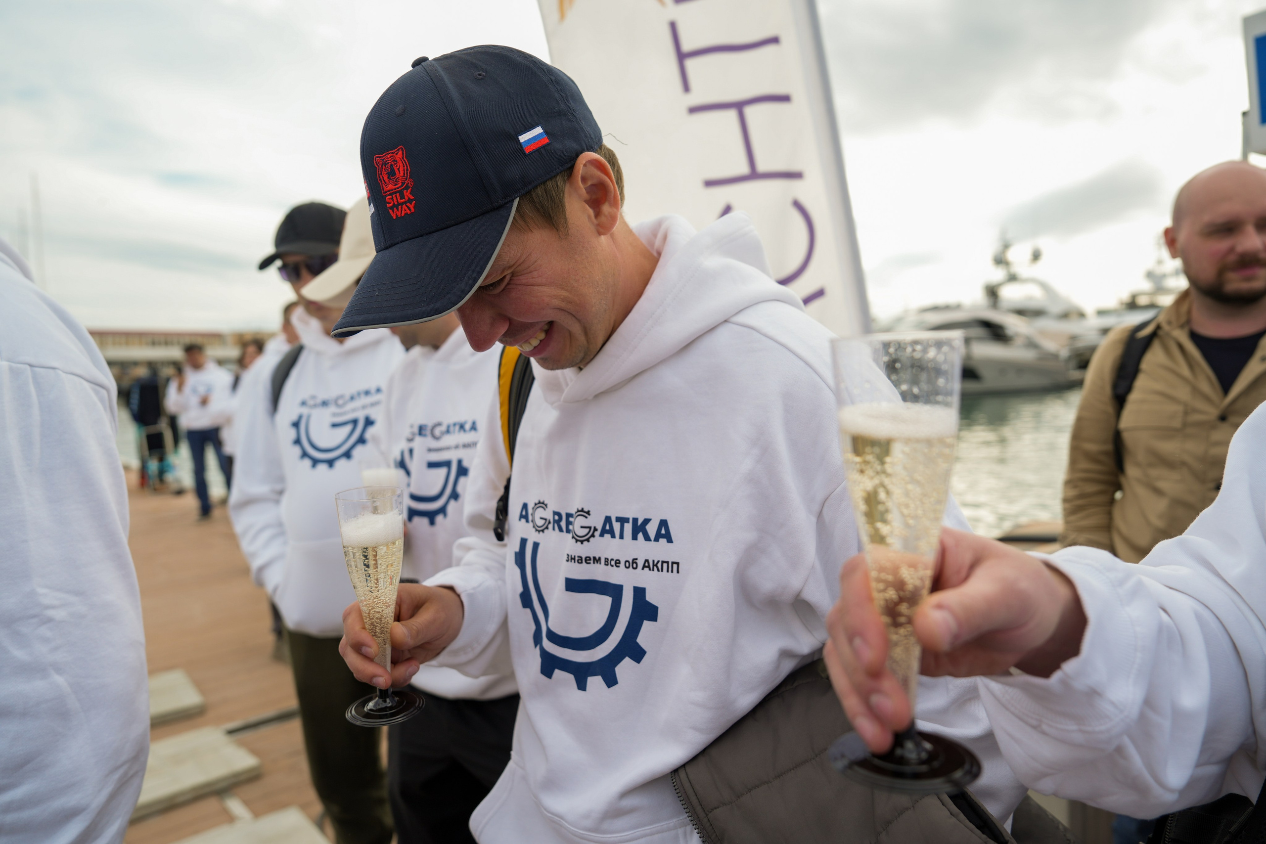 Яхтенная регата для компании Агрегатка. Репортажный фотограф в Красной Поляне и Сочи Павлюченко Екатерина