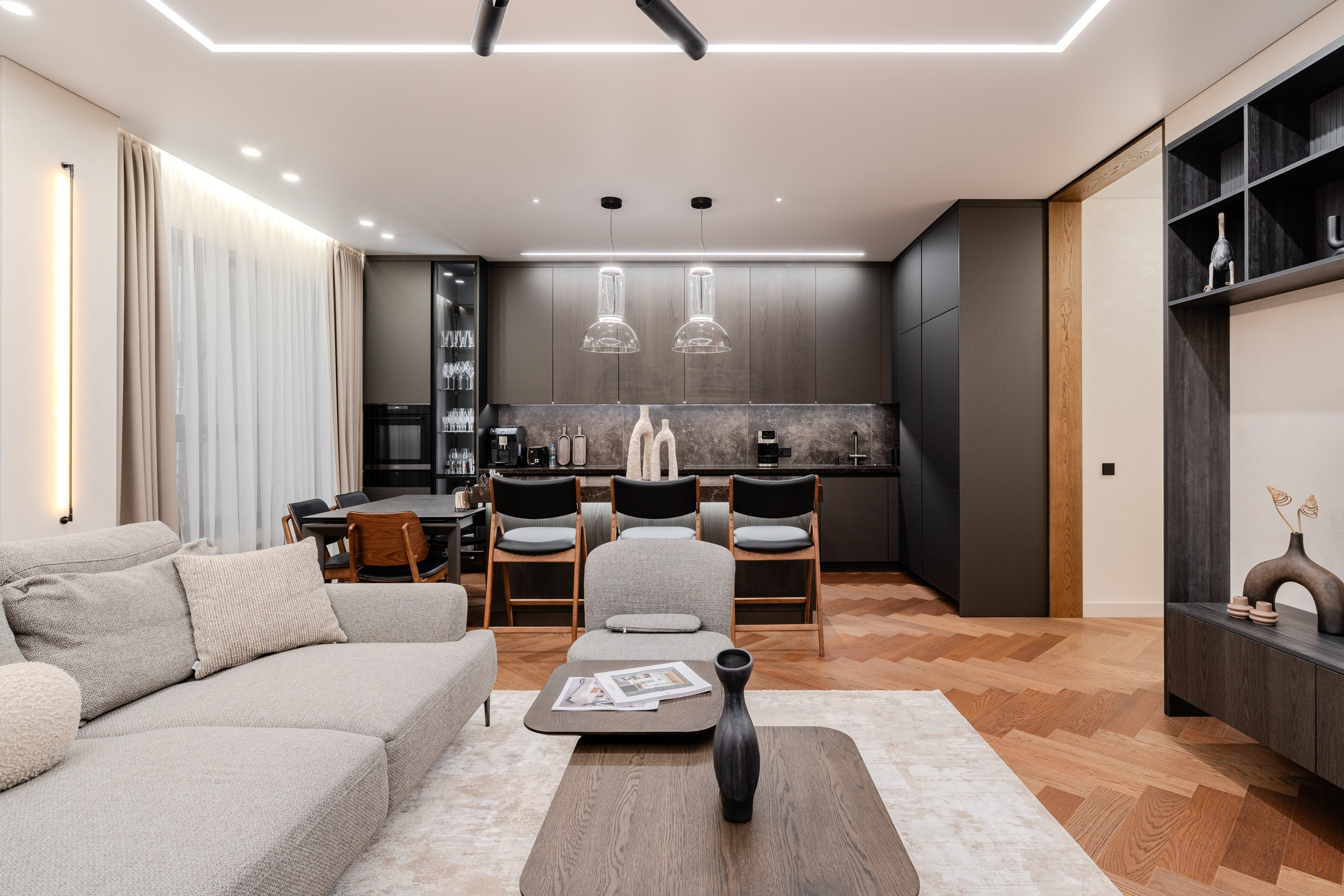 Квартира в ЖК CLEVER PARK. Артур Каримов — Интерьерный фотограф в Екатеринбурге