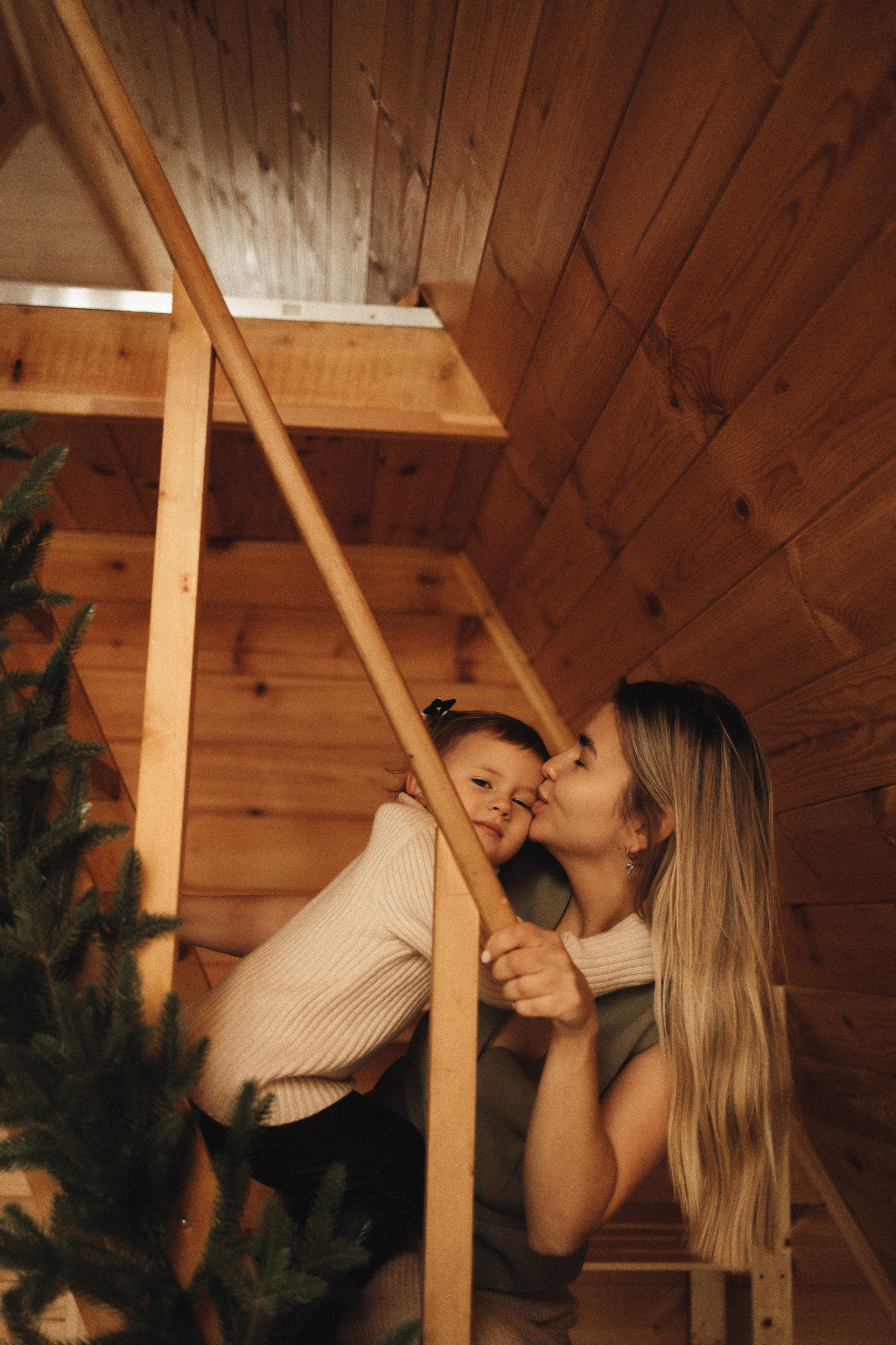 Новогодняя история в домике. Семейный и детский фотограф, таганрог, ростов-на-дону