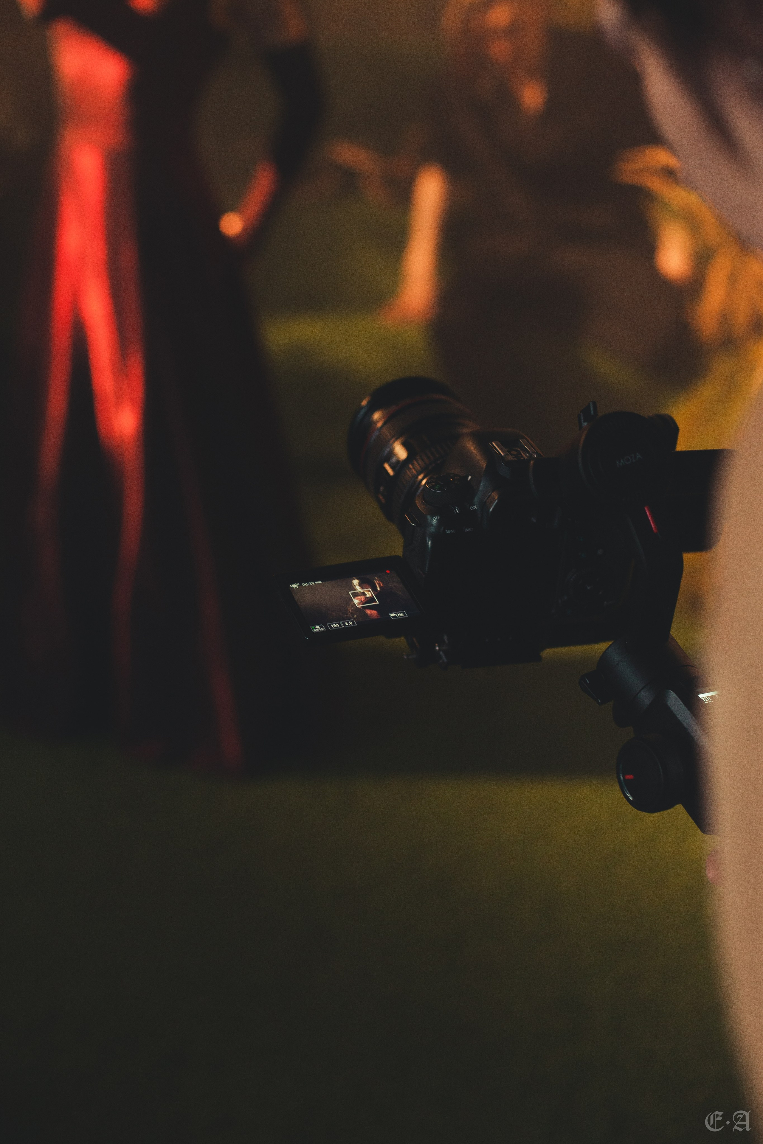 Съемки клипа «Клок тумана». Фотограф Ellairen