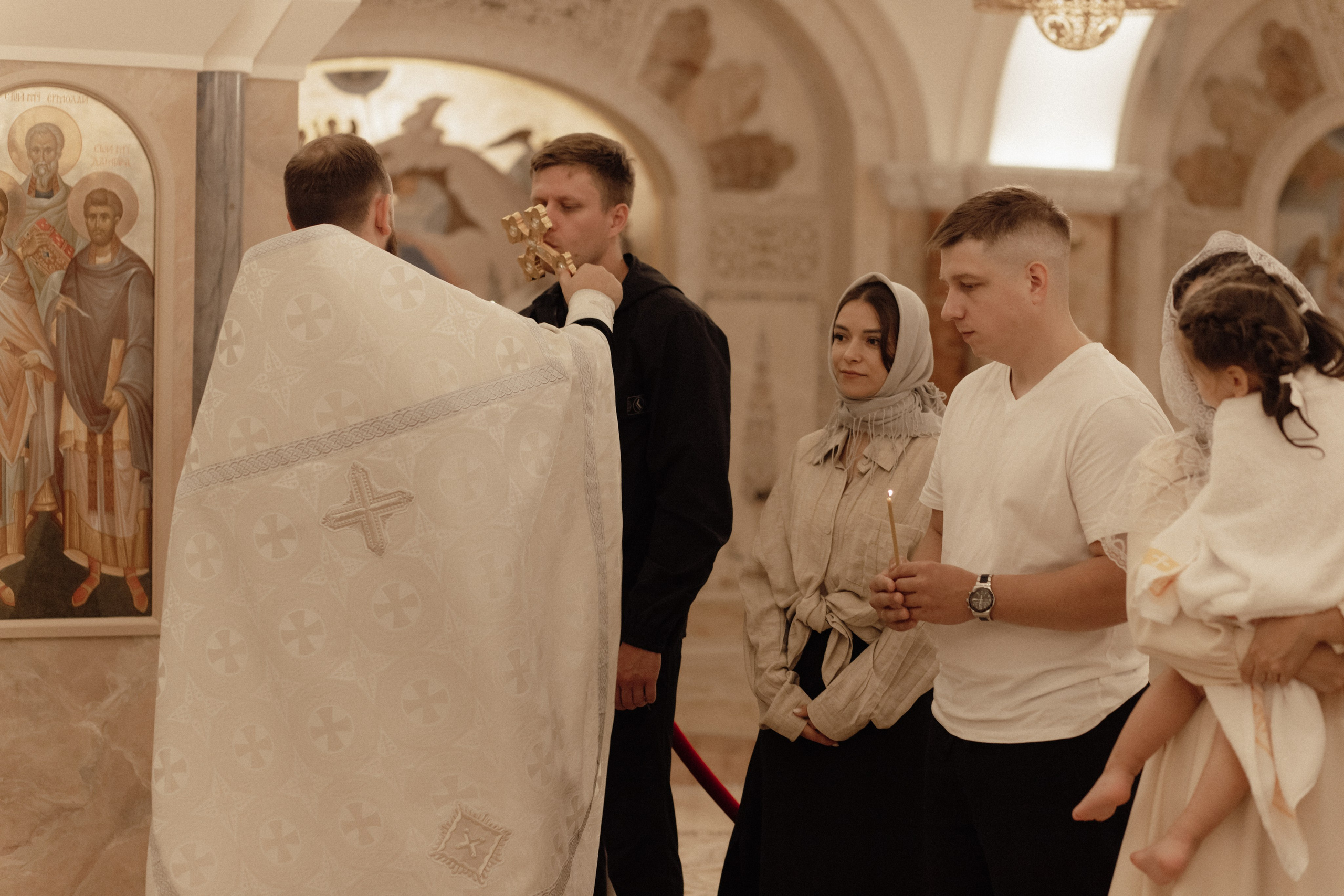 Крещение Киры. Семейный и свадебный фотограф в Челябинске Мария Леонтьева