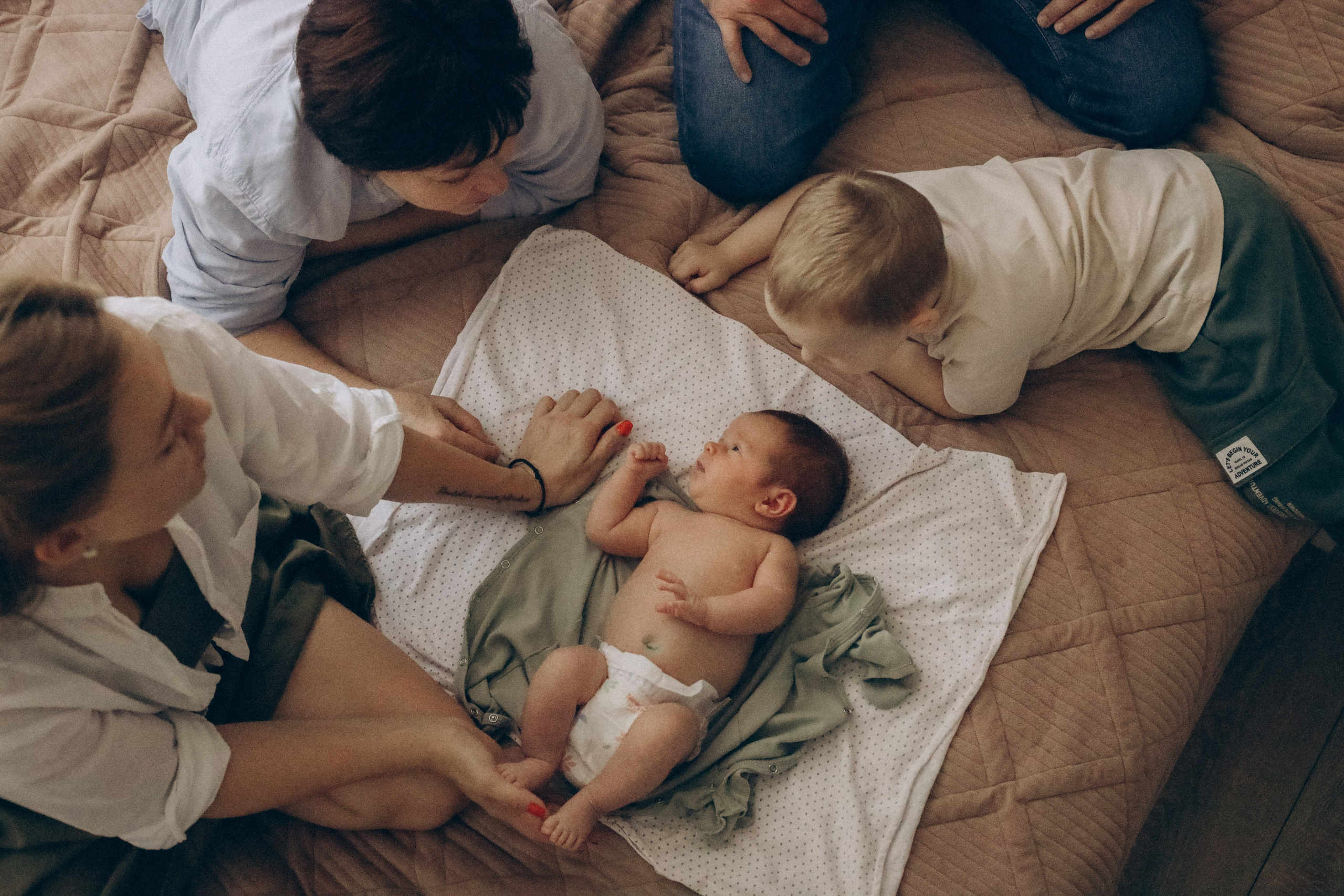 Лиля, Антон, Тимоша, Мария и Татьяна. Семейный фотограф Анапа