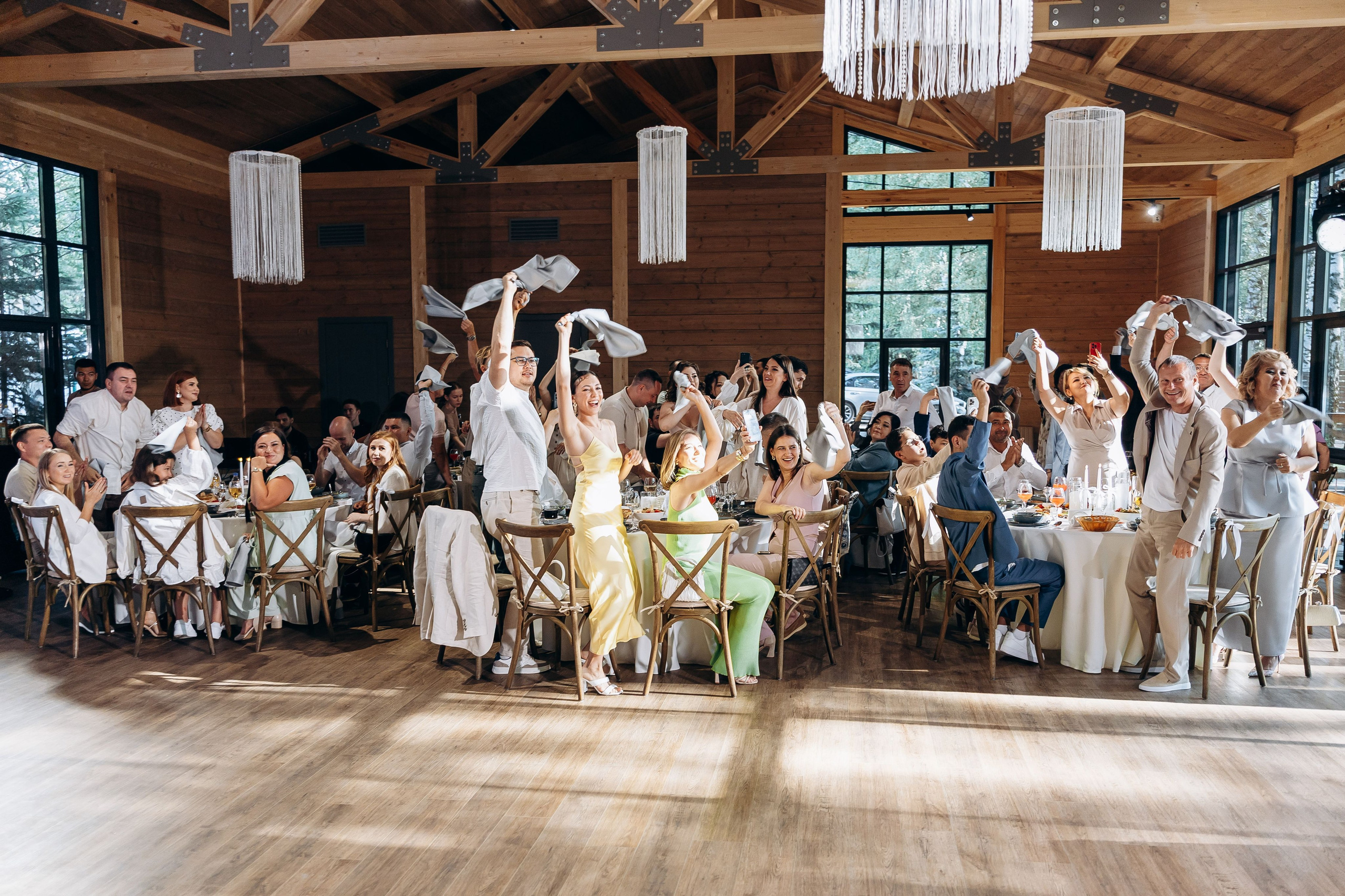 свадебный банкет в Казани. Площадка Веранда Лес