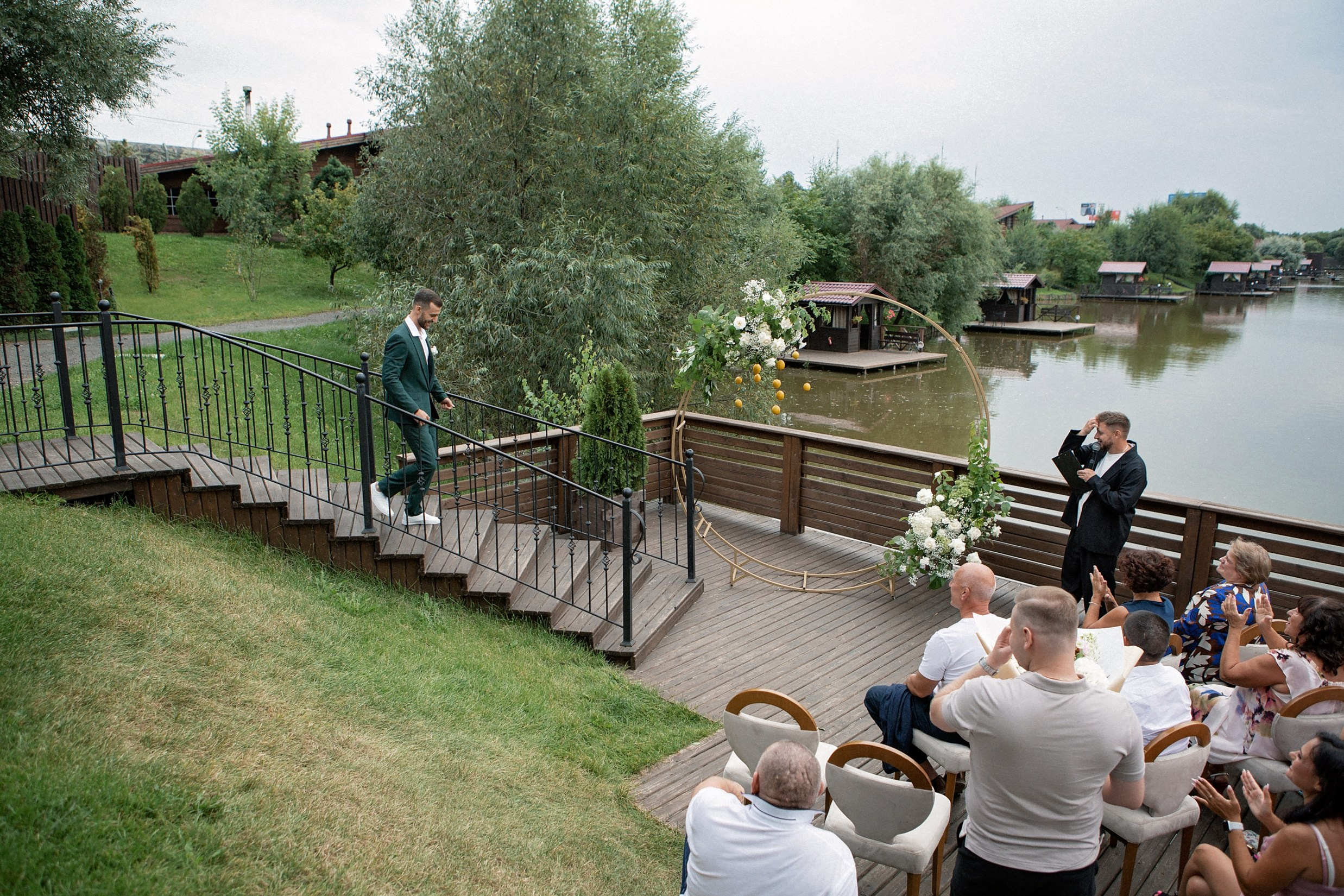 Свадьба с гостями. Свадебный и портретный фотограф Москва