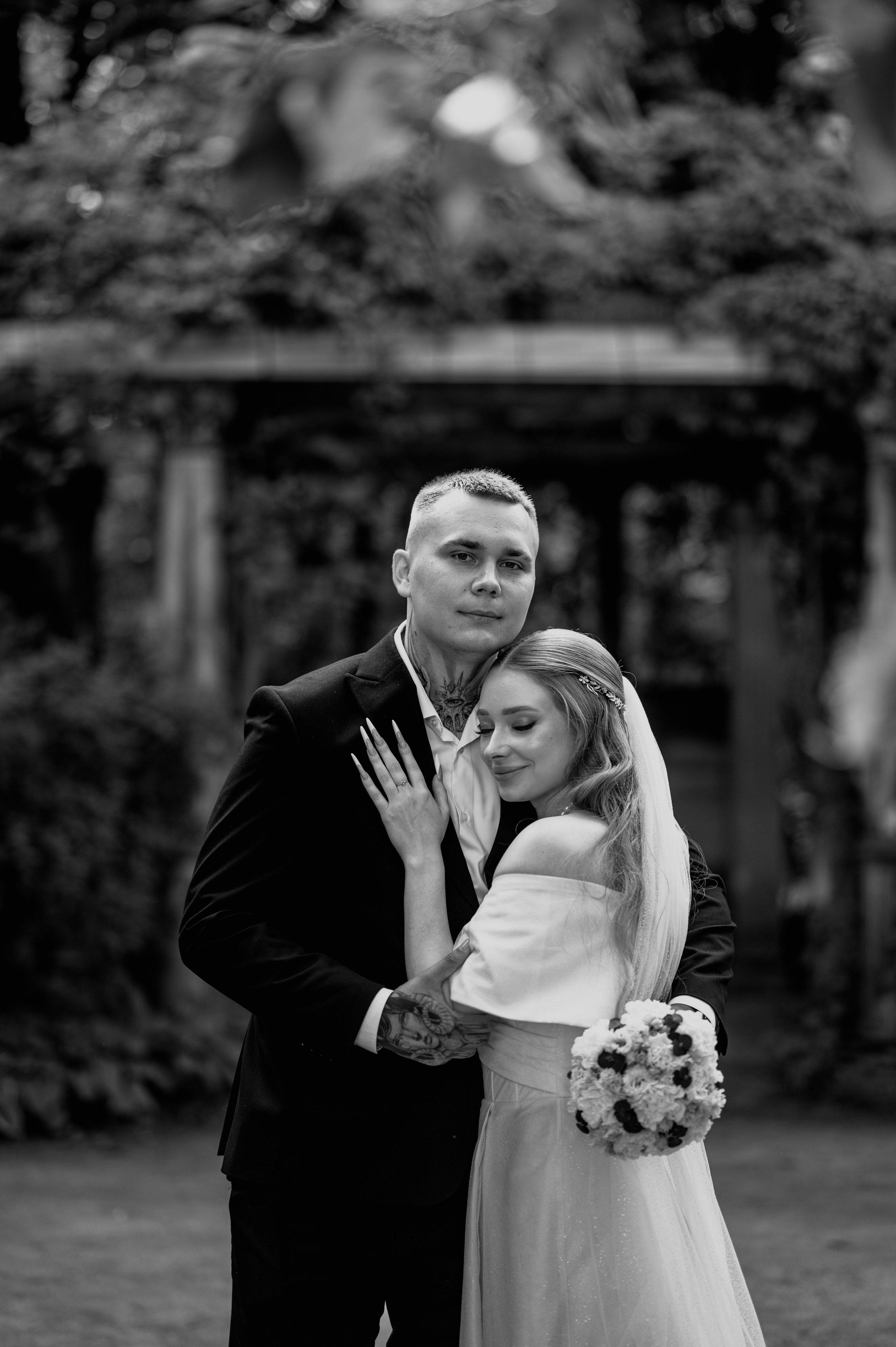 Виктория и Максим черно-белая серия. Портретный, семейный и свадебный фотограф в Санкт-Петербурге и в Москве Ширяев Денис