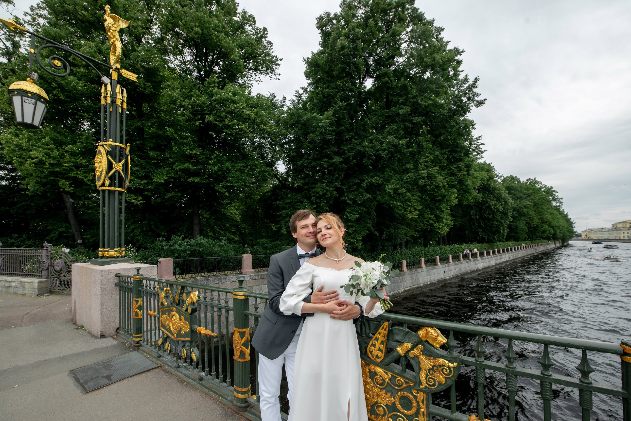 Юля и Даниил (свадебная фотосессия в Парке Победы и у Инженерного замка). Портретный, семейный и свадебный фотограф в Санкт-Петербурге и в Пушкине Ширяев Денис