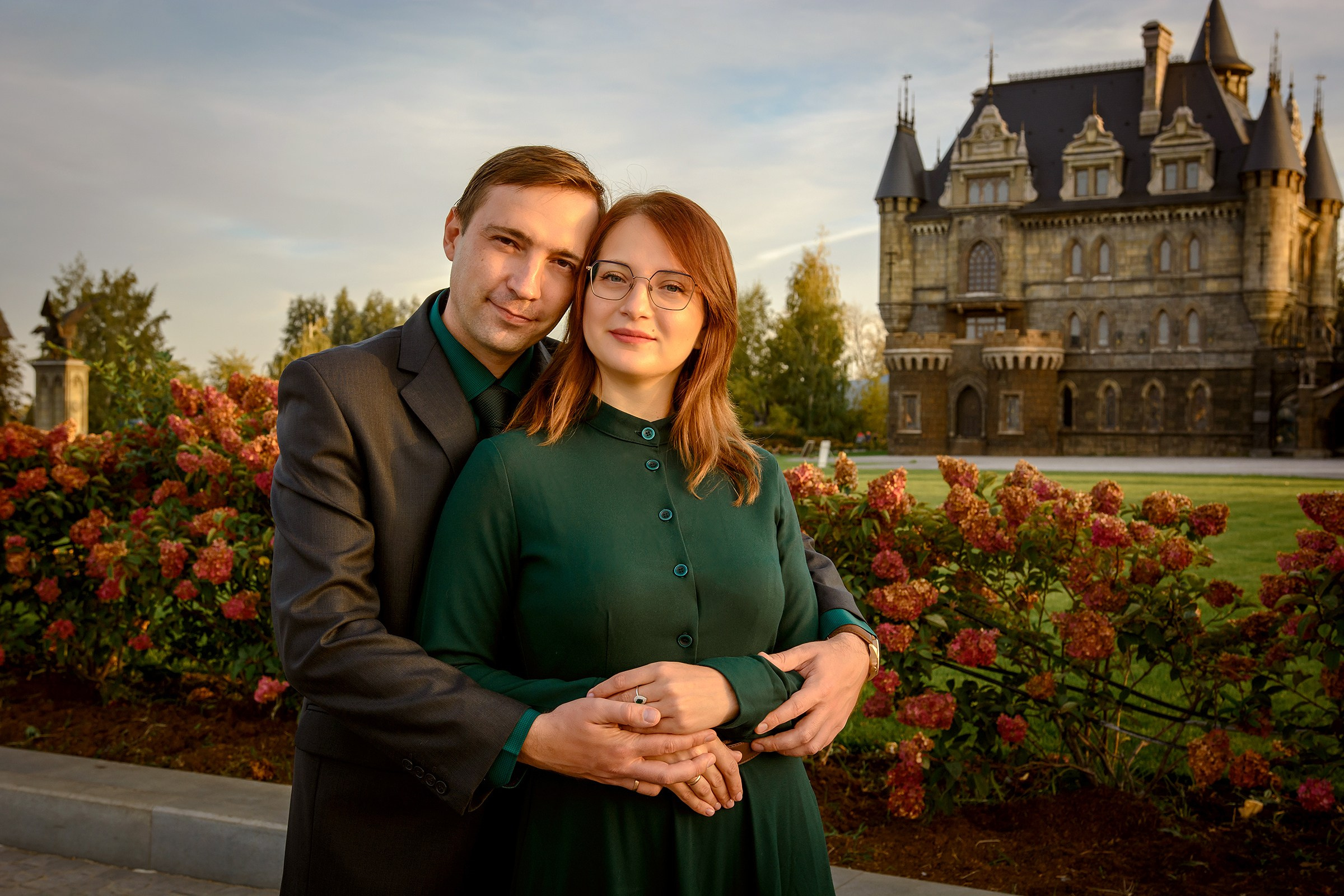 Семейная фотосессия у Замка Гарибальди. Фотограф Оксана Сафонова г. Тольятти