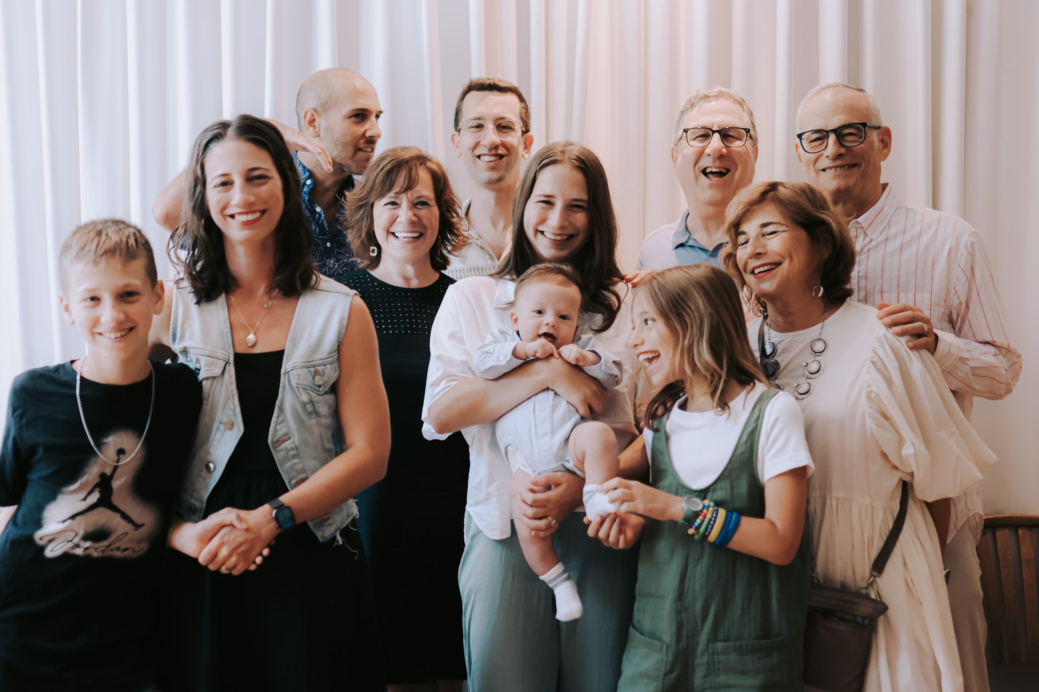 Baby celebration, September 2025. Photographer in Israel Alice Milchin