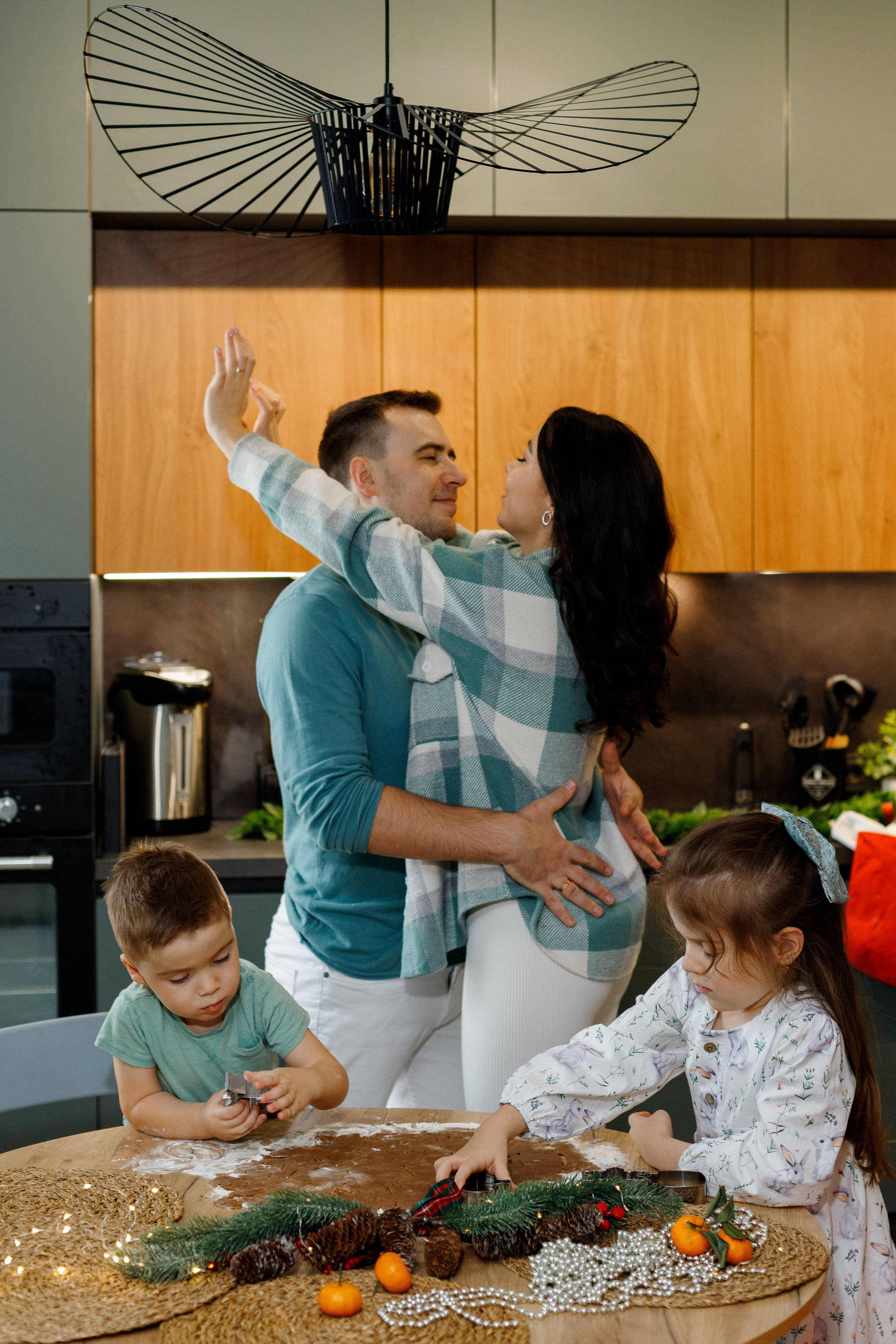 Предновогодняя домашняя фотосессия. Фотограф Александра Сыщенко